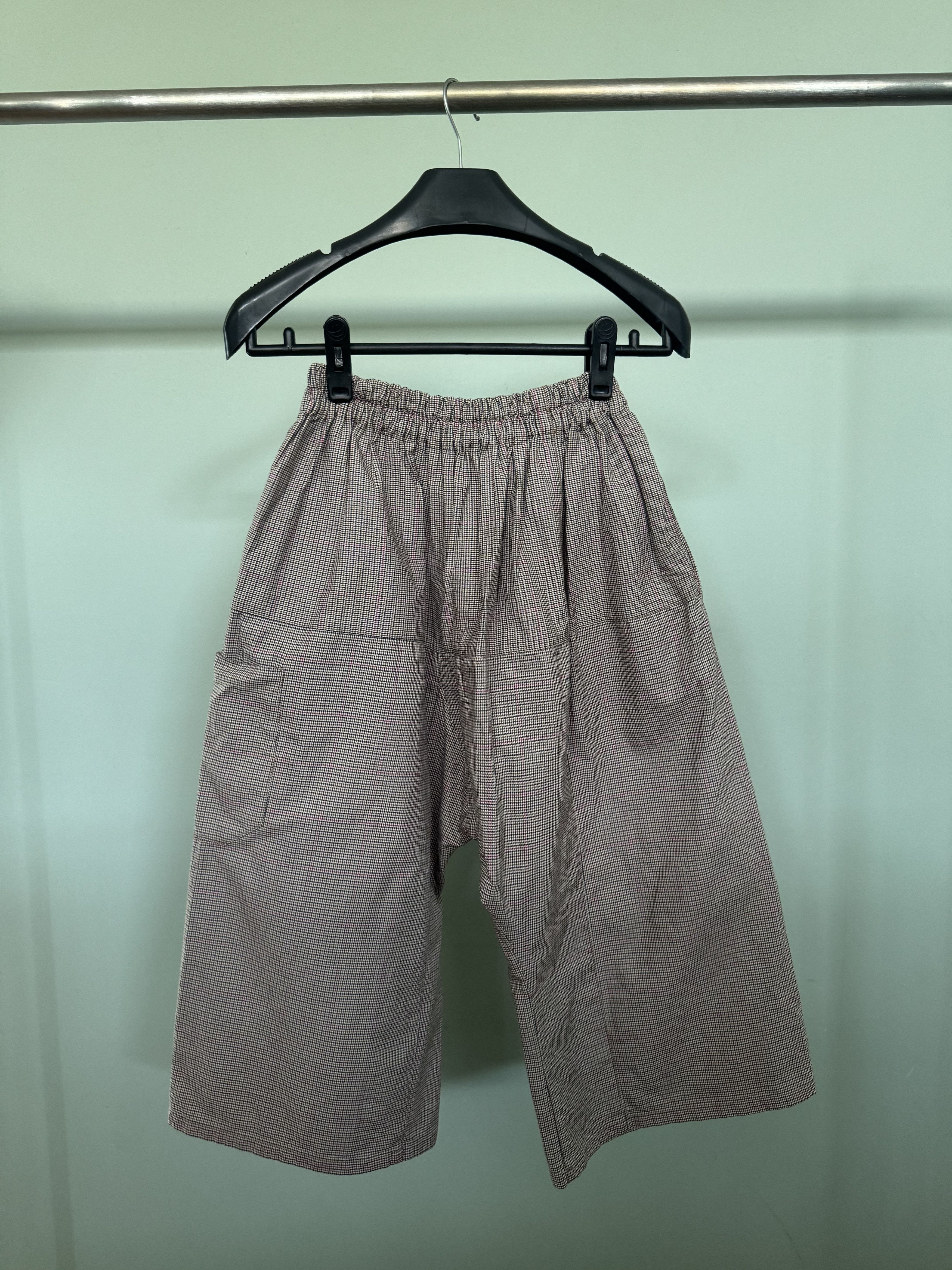 Raf Simons Beige Runway Elastic Waist Cropped Pant Size US 28 / EU 44 - 2 Thumbnail