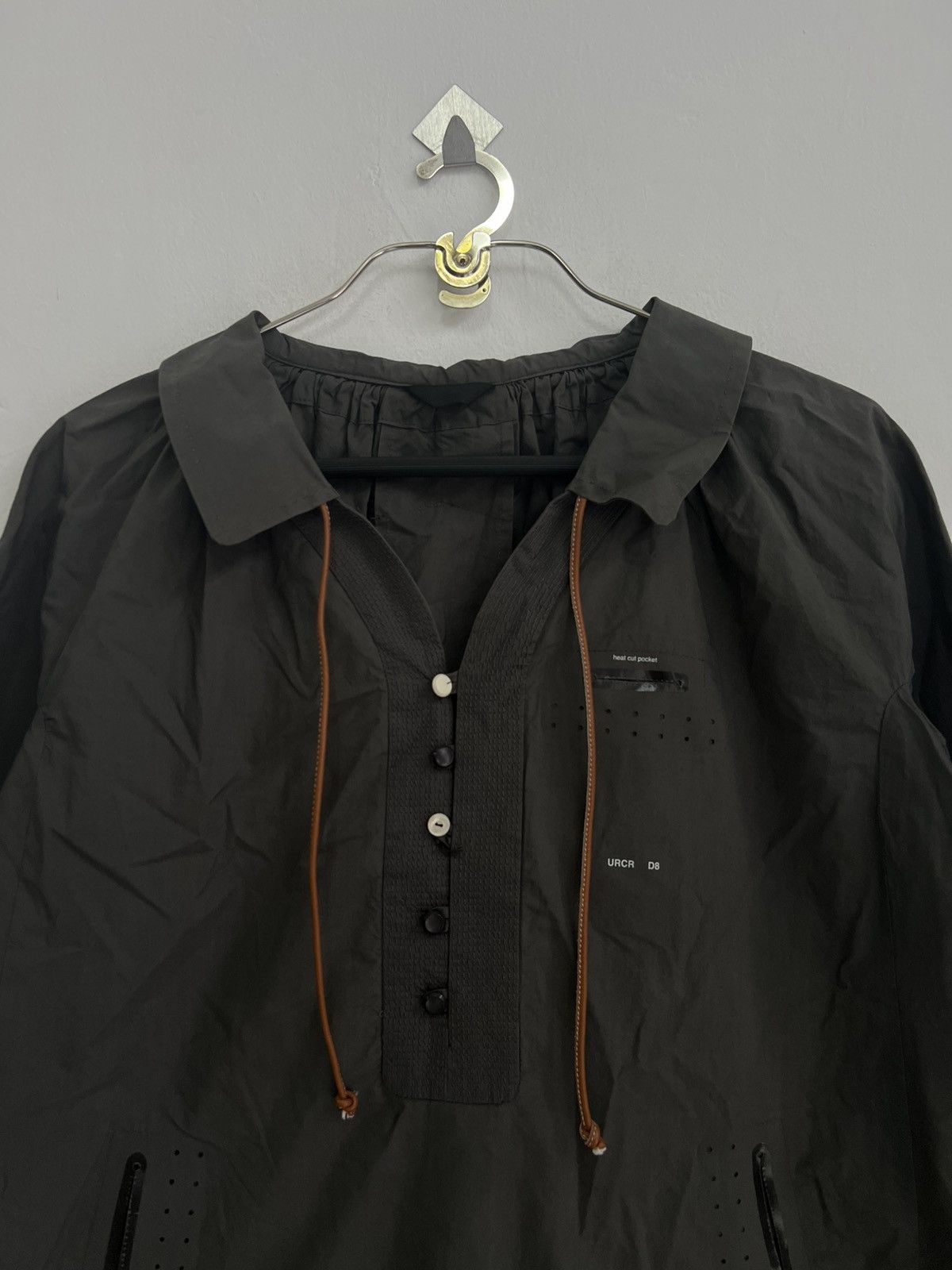 Jun Takahashi SS10 UCR Less but Better Prototype Runway Leather Smock Jkt Size US M / EU 48-50 / 2 - 2 Thumbnail