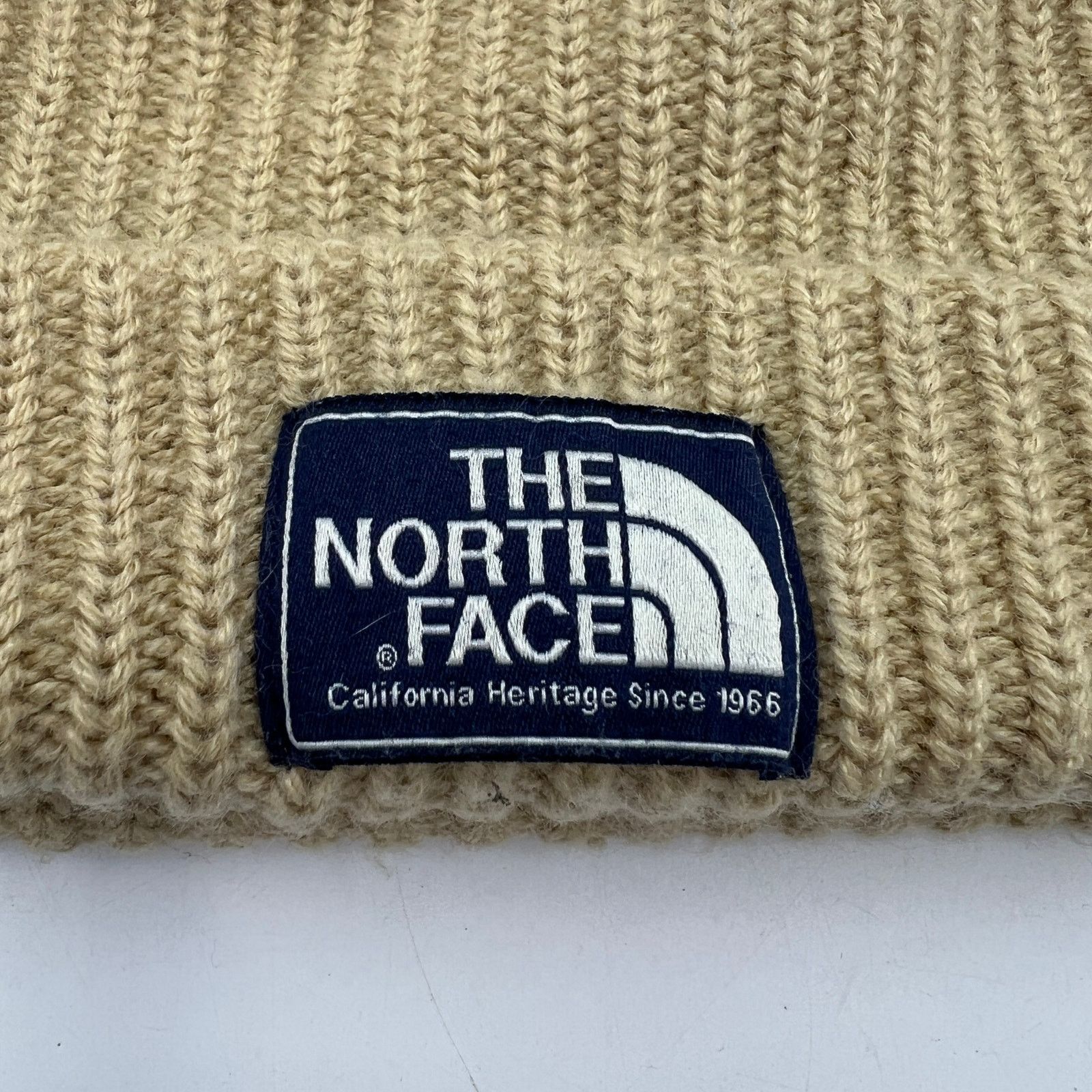 The North Face The North Face Ribbed Knit Beanie Hat Two Tone ColorBlock Size ONE SIZE - 2 Thumbnail