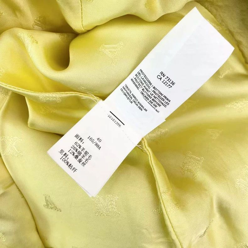 Max Mara Max Mara Lemon yellow teddy coat with presbyopic alpaca li Size M / US 6-8 / IT 42-44 - 5 Thumbnail