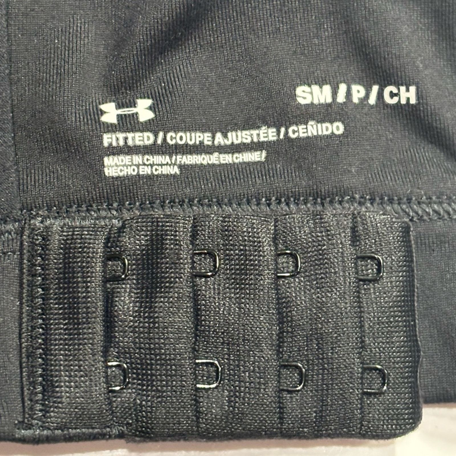 Under Armour UNDER ARMOUR Women's Black UA Reflect High Sports Bra Sz S Size ONE SIZE - 6 Thumbnail