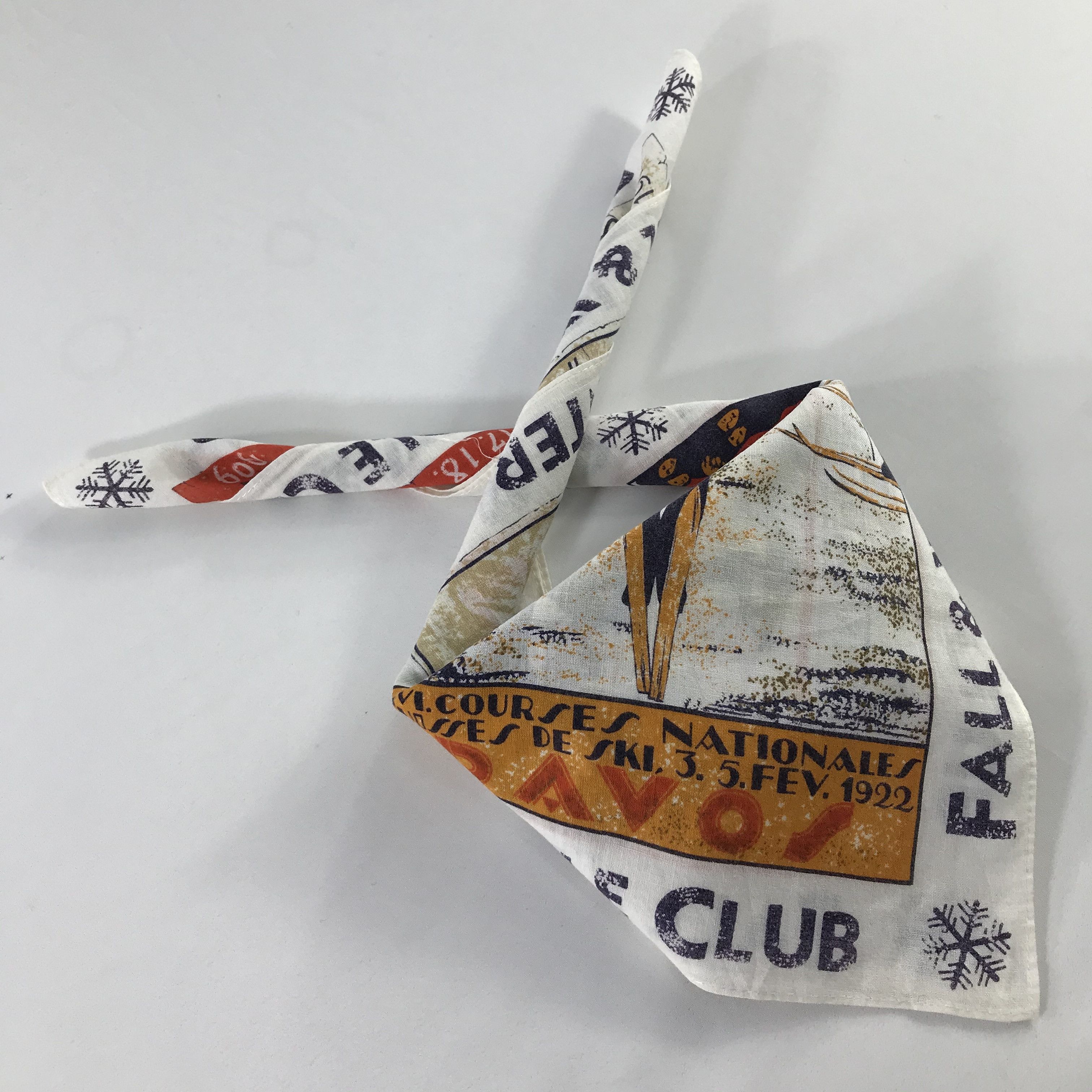 Nicole Club × Vintage Nicole Club Bandana / Handkerchief / Neckerchief - S458 Size ONE SIZE - 4 Thumbnail