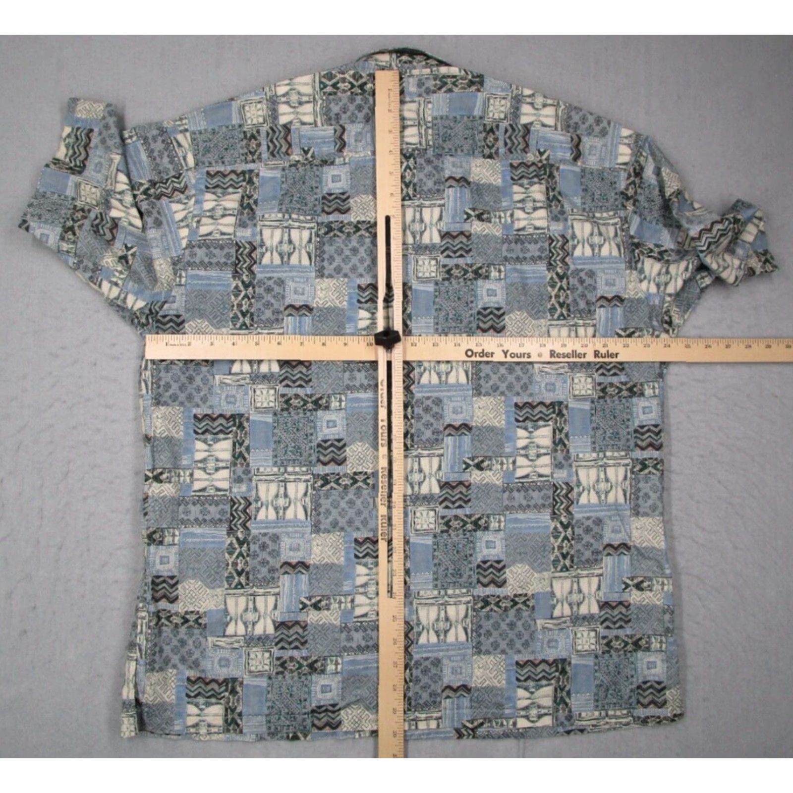 Tori Richard Tori Richard Mens XL Blue Short Sleeve Button Up Hawaiian Shirt Cotton Lawn Size US XL / EU 56 / 4 - 6 Thumbnail