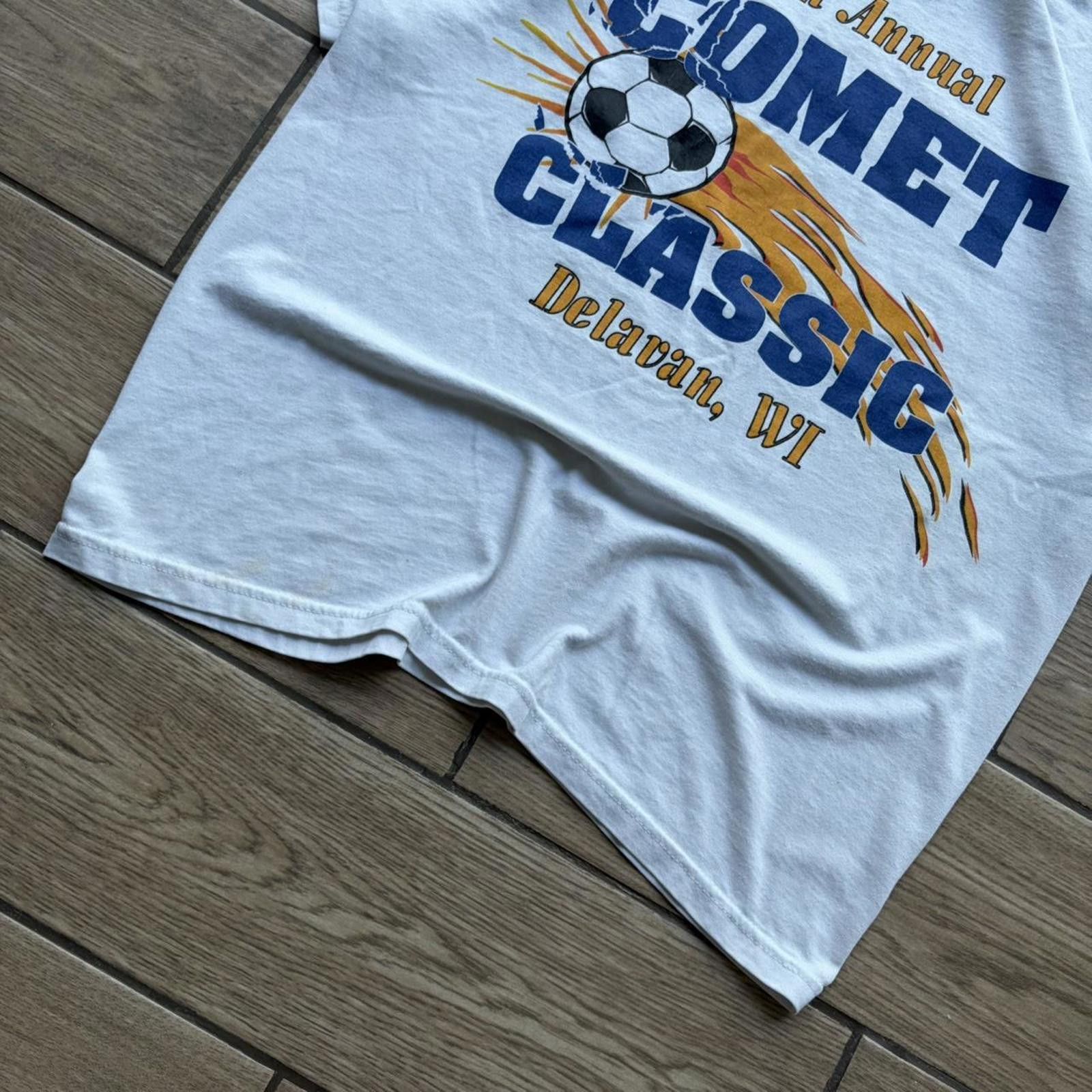 Other Vintage 90’s Comet Classic Soccer Tee Size US M / EU 48-50 / 2 - 4 Thumbnail
