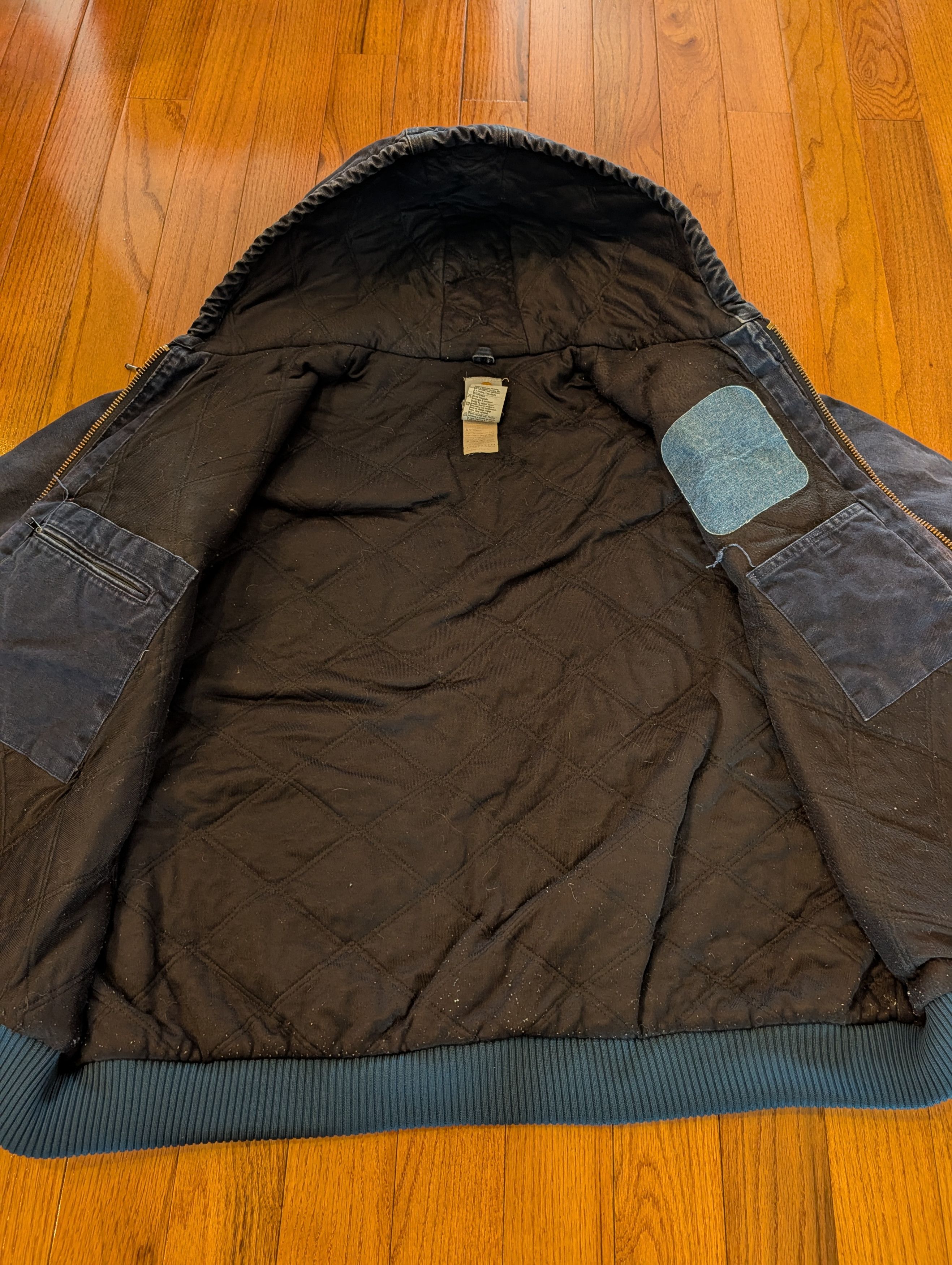Carhartt Vintage Carhartt J130 MDT Sandstone Active Jacket Midnight Size US XXL / EU 58 / 5 - 11 Thumbnail