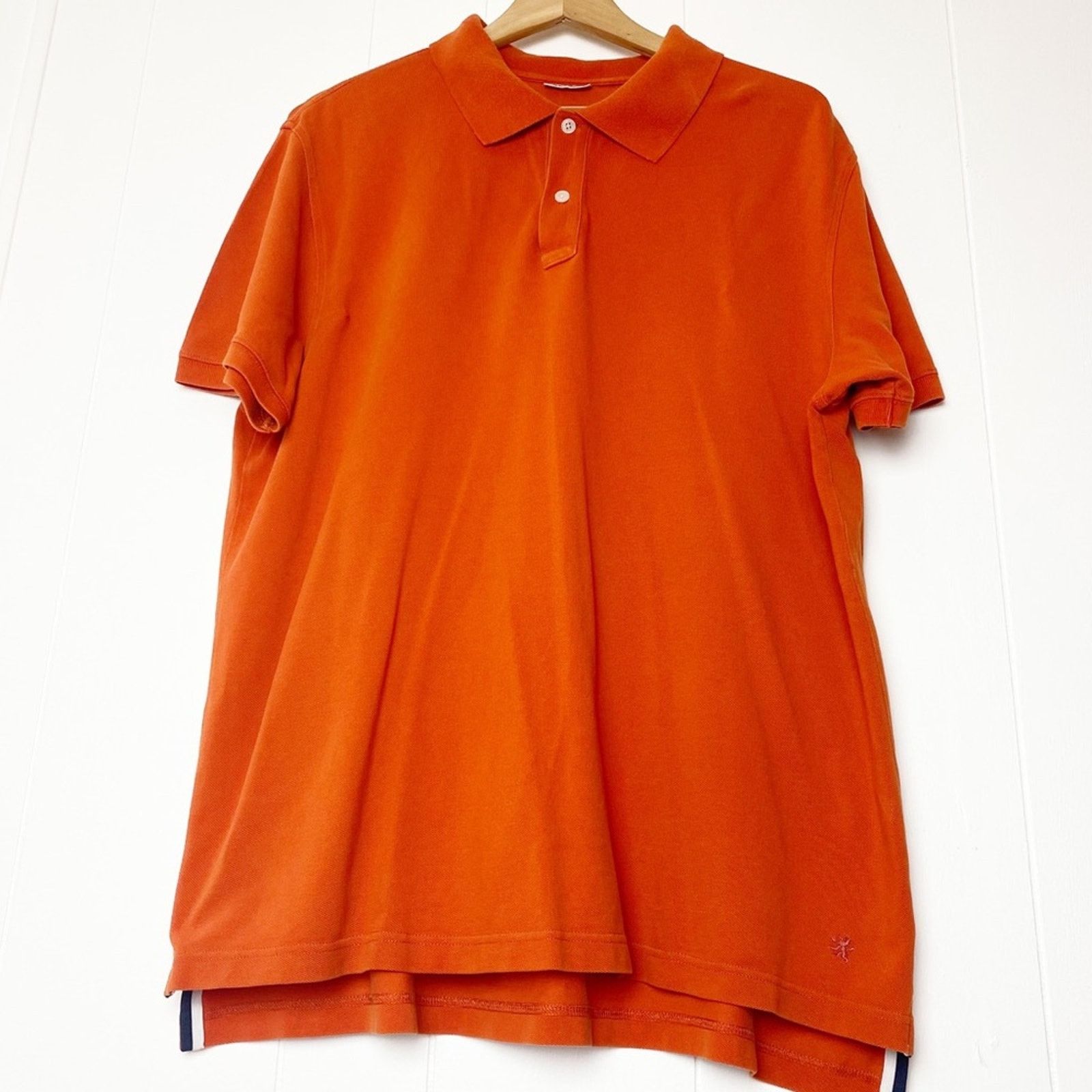 Express Express Pumpkin Pique Polo Shirt Men’s Size Large Size US L / EU 52-54 / 3 - 1 Thumbnail