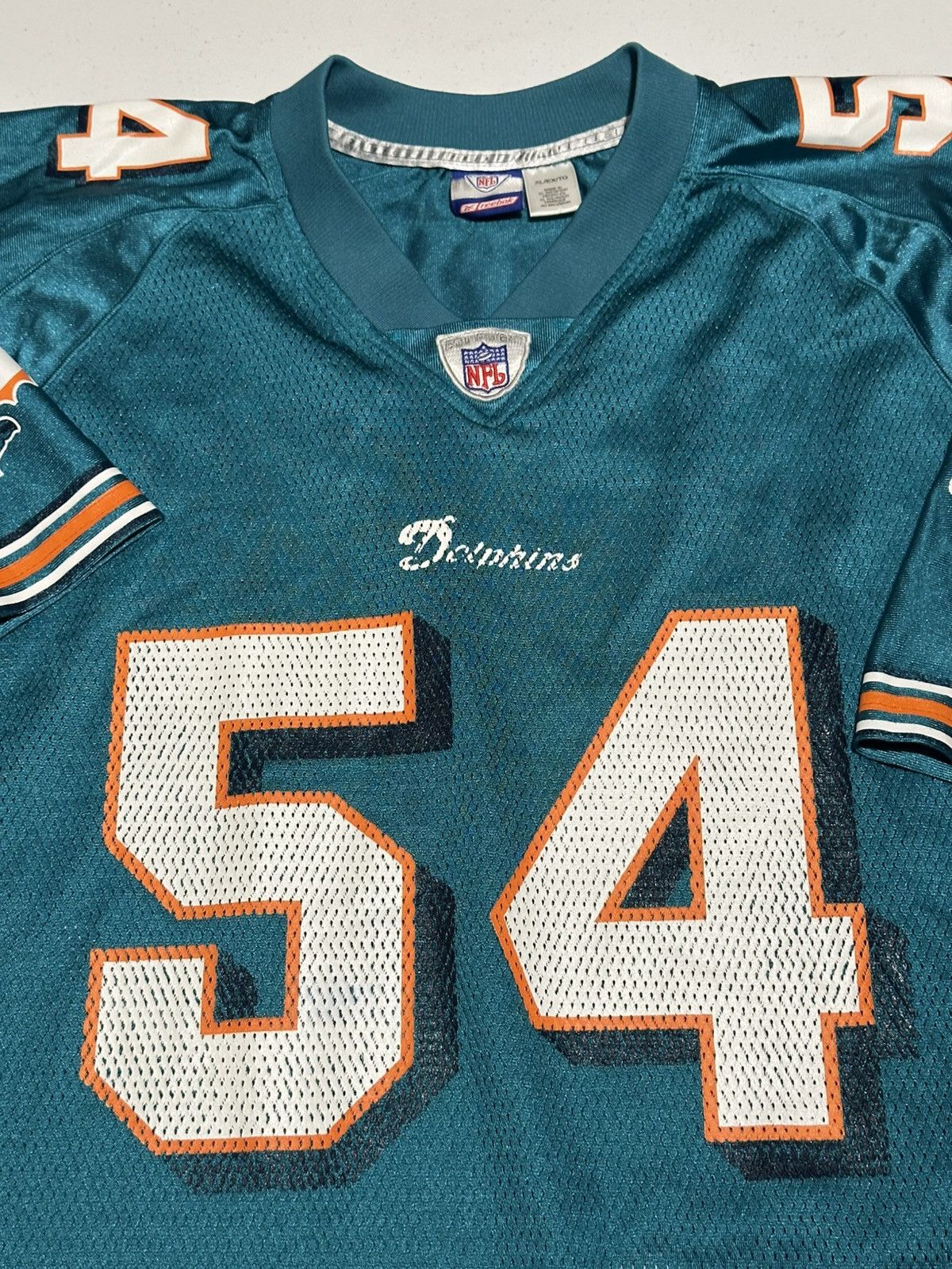 Reebok Vintage Miami Dolphins NFL Football Jersey Size US XL / EU 56 / 4 - 5 Thumbnail