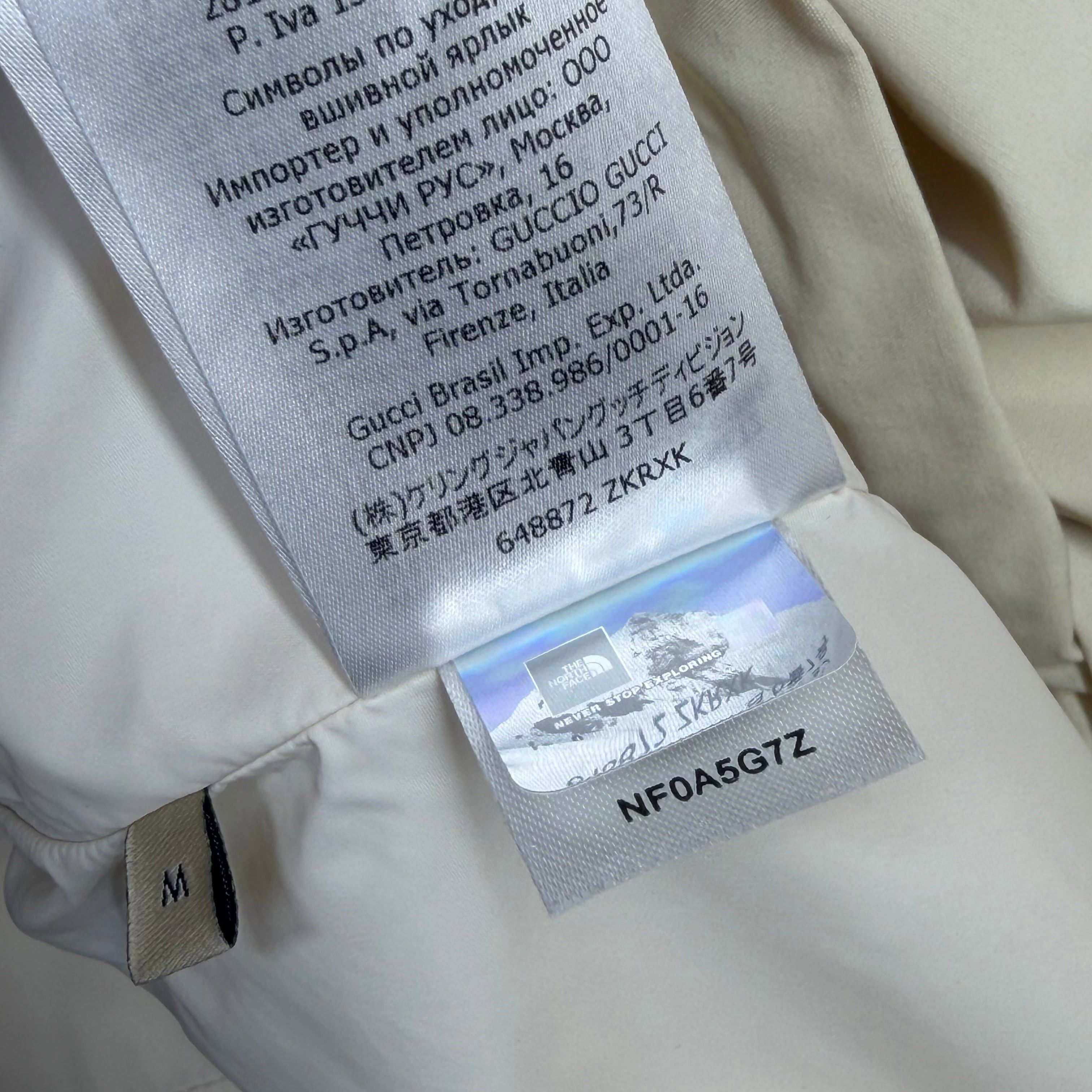 Gucci Gucci x The North Face Nylon Anorak Beige M Size US M / EU 48-50 / 2 - 6 Thumbnail