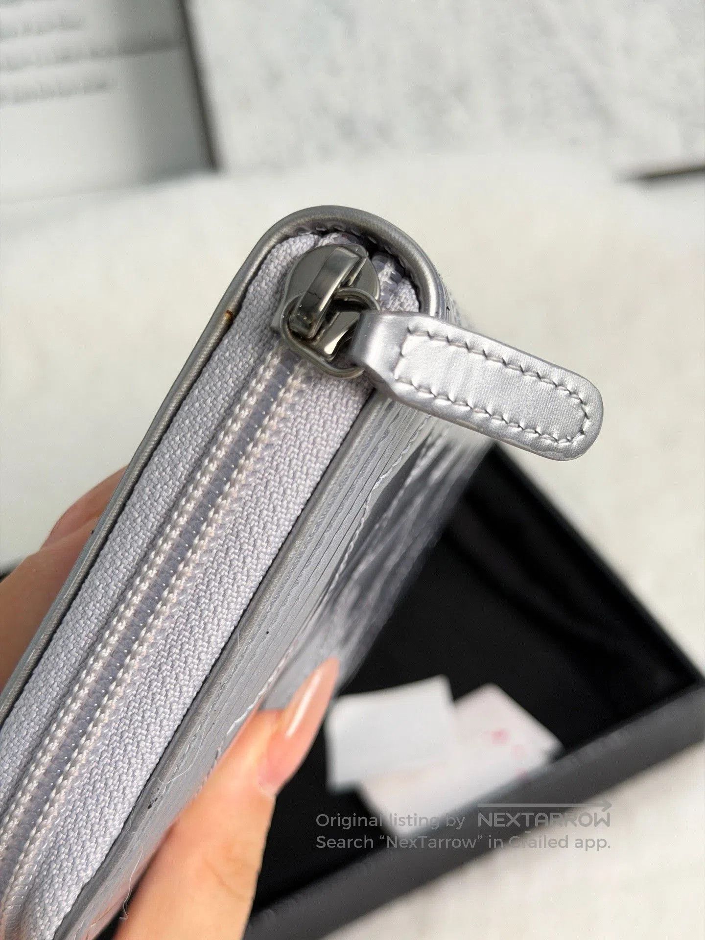 Chanel Chanel Metallic Calfskin Wallet. Size ONE SIZE - 3 Thumbnail