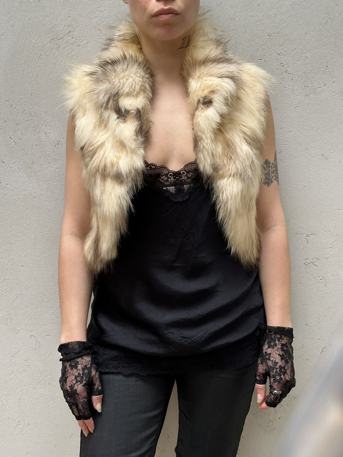 Japanese Brand Enchantment raccoon fur vest Size S / US 4 / IT 40 - 3 Thumbnail