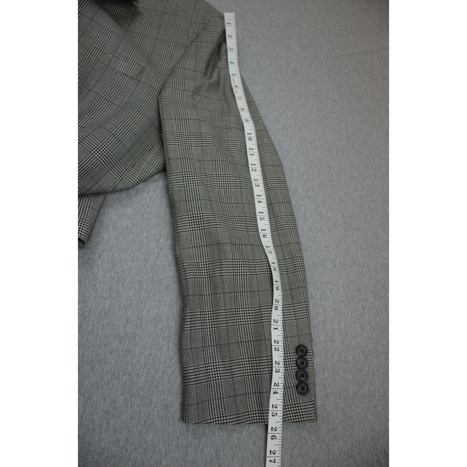 Lauren Ralph Lauren Lauren Ralph Lauren Blazer Men Size 48R Plaid Silk Wool Size 48R - 9 Thumbnail