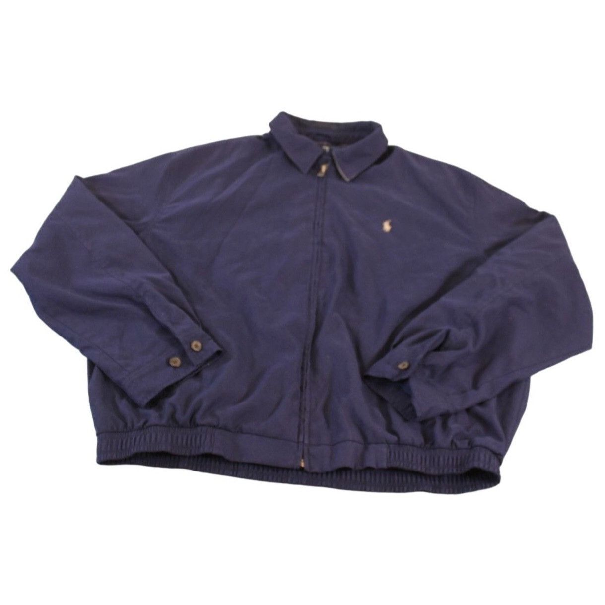 Other Vintage Polo Jacket Full Zipped Collared Long Sleeve Large N