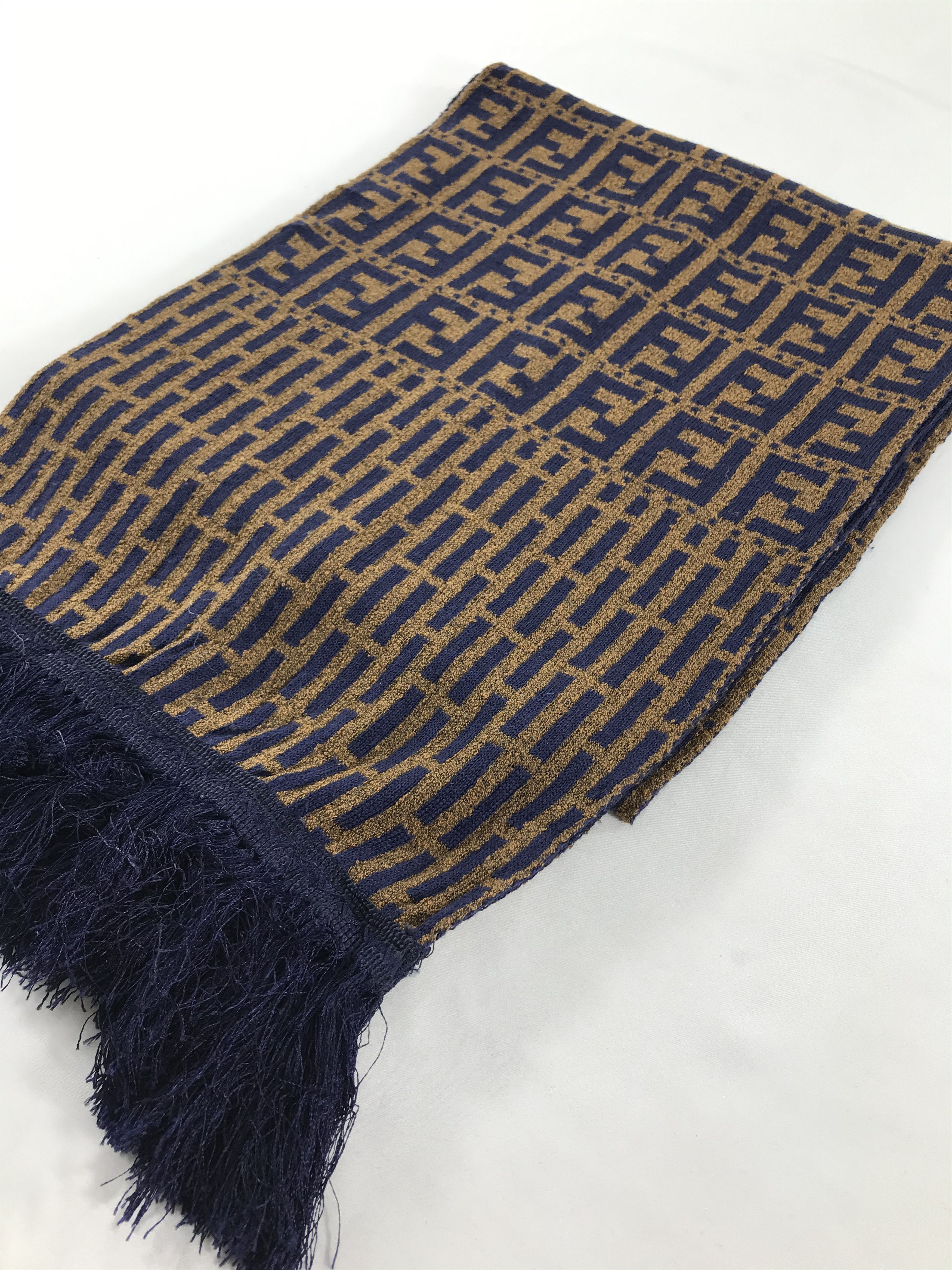 Fendi Vintage Fendi Scarf/Muffler/Neckwear MF1601 Size ONE SIZE - 3 Thumbnail