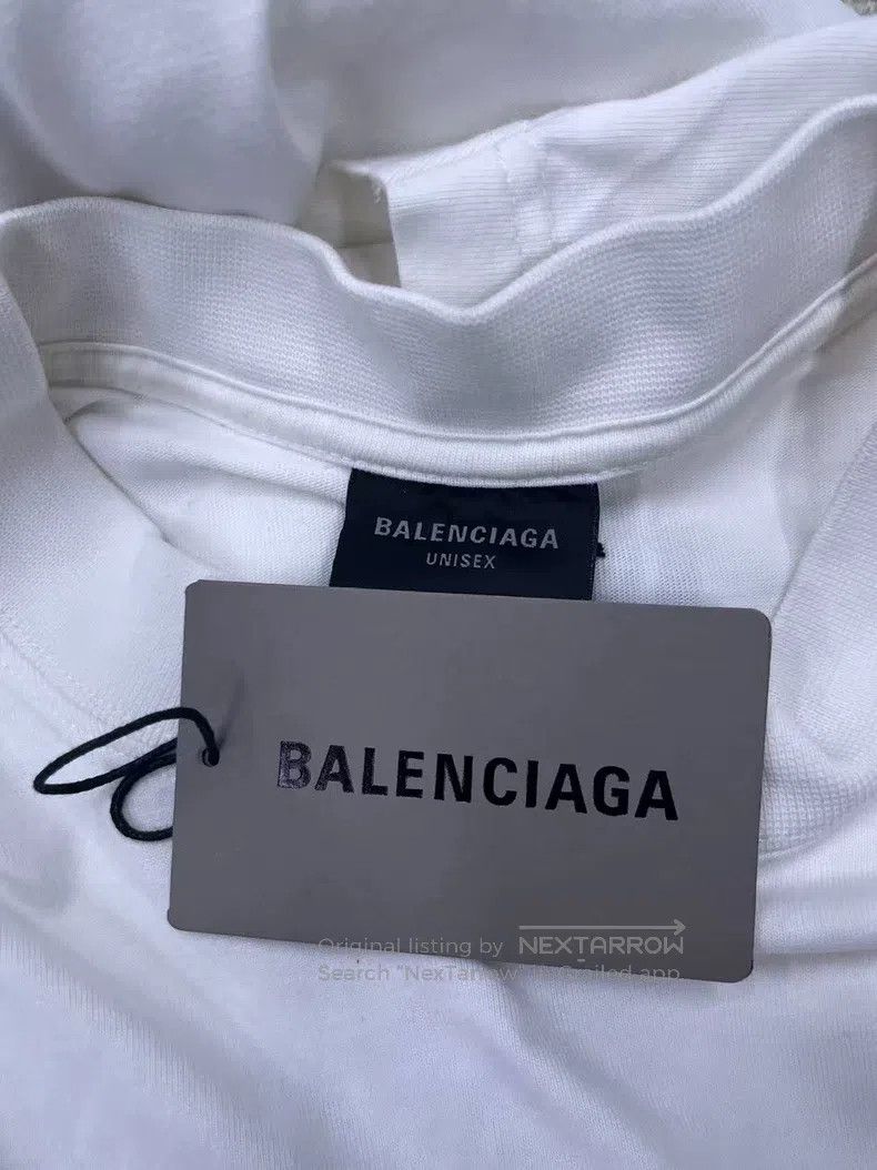 Balenciaga Balenciaga Logo embroidered round neck short-sleeve T-shir Size US XS / EU 42 / 0 - 5 Thumbnail