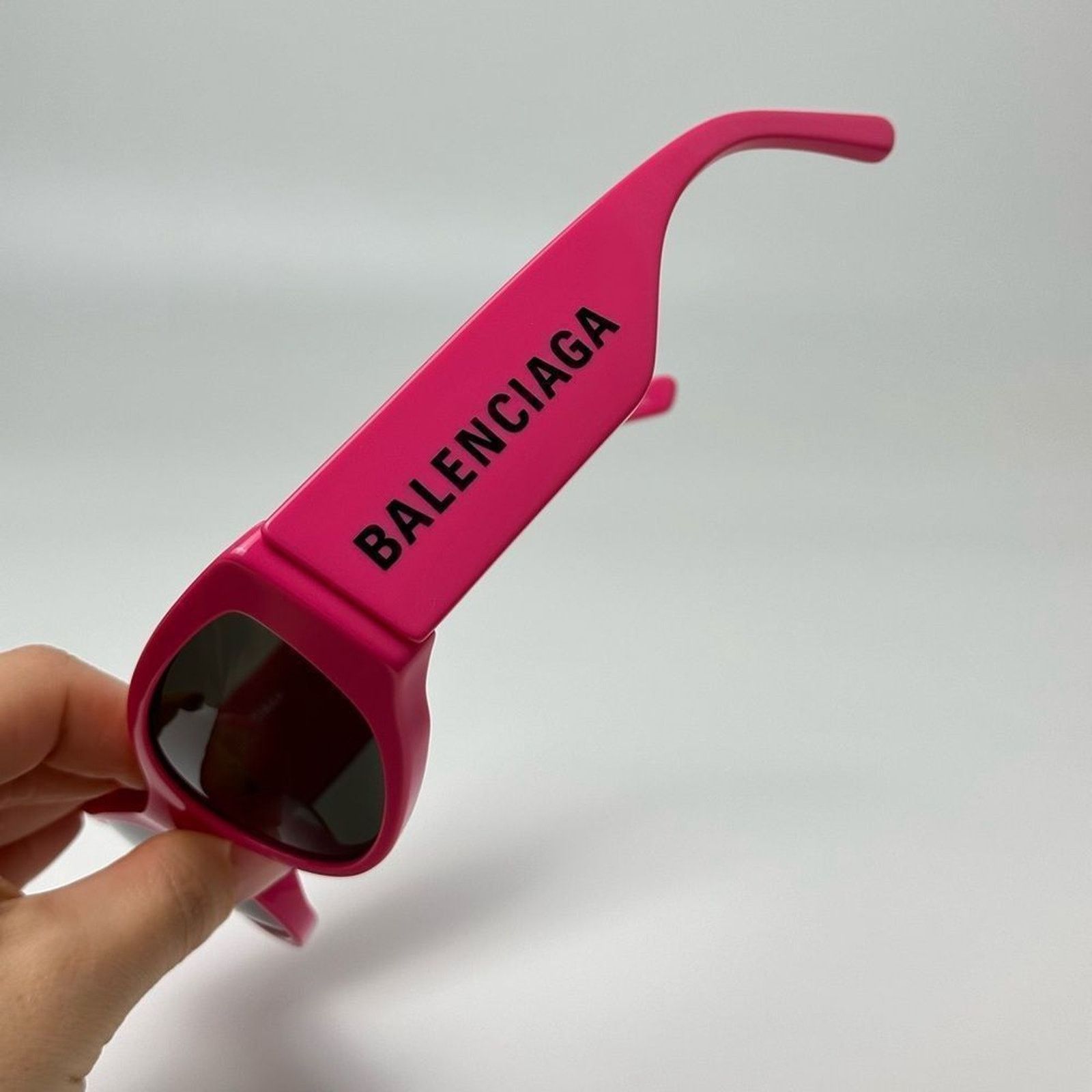 Balenciaga NEW BALENCIAGA BB0258S 004 Fuchsia Grey Women Sunglasses Size ONE SIZE - 2 Thumbnail