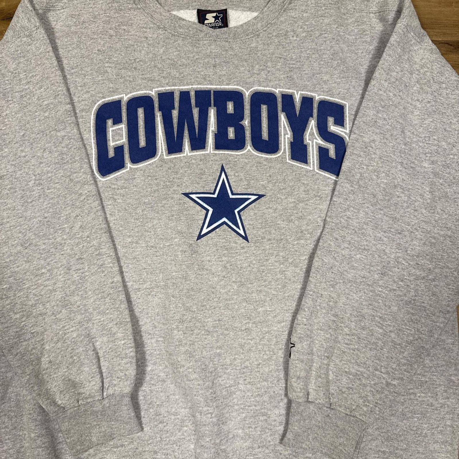 Starter Grey Starter Dallas Cowboys NFL sweater mens Medium Size US M / EU 48-50 / 2 - 3 Thumbnail