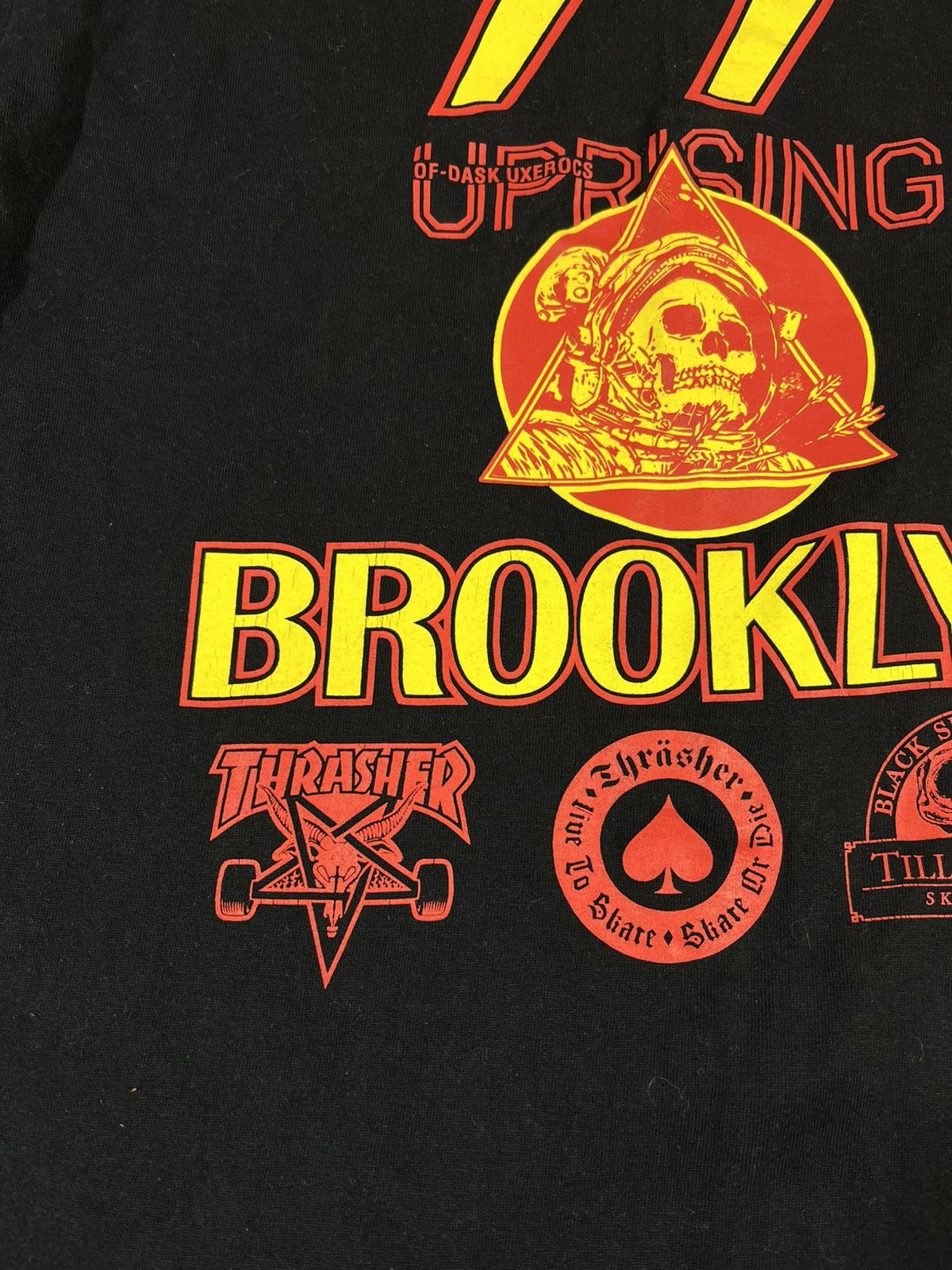 Thrasher Trasher Brooklyn 77 Rare t Shirt Size US M / EU 48-50 / 2 - 9 Thumbnail