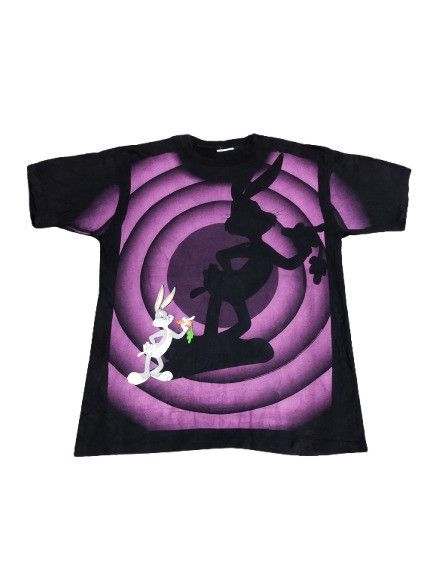 Cartoon Network × Vintage Vintage 90s Looney Tunes Bugs Bunny Bull Eye Aop Tee Size US XL / EU 56 / 4 - 1 Thumbnail