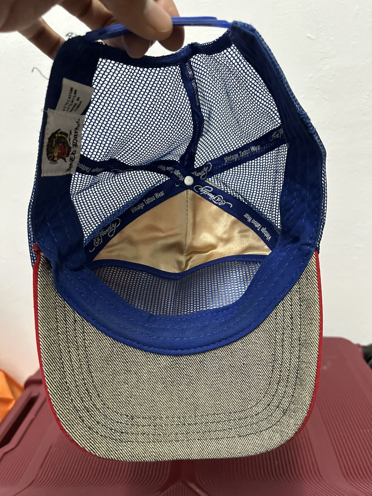Ed Hardy Ed Hardy Cap by Christian Audigier Vintage Tattoo Size ONE SIZE - 10 Thumbnail