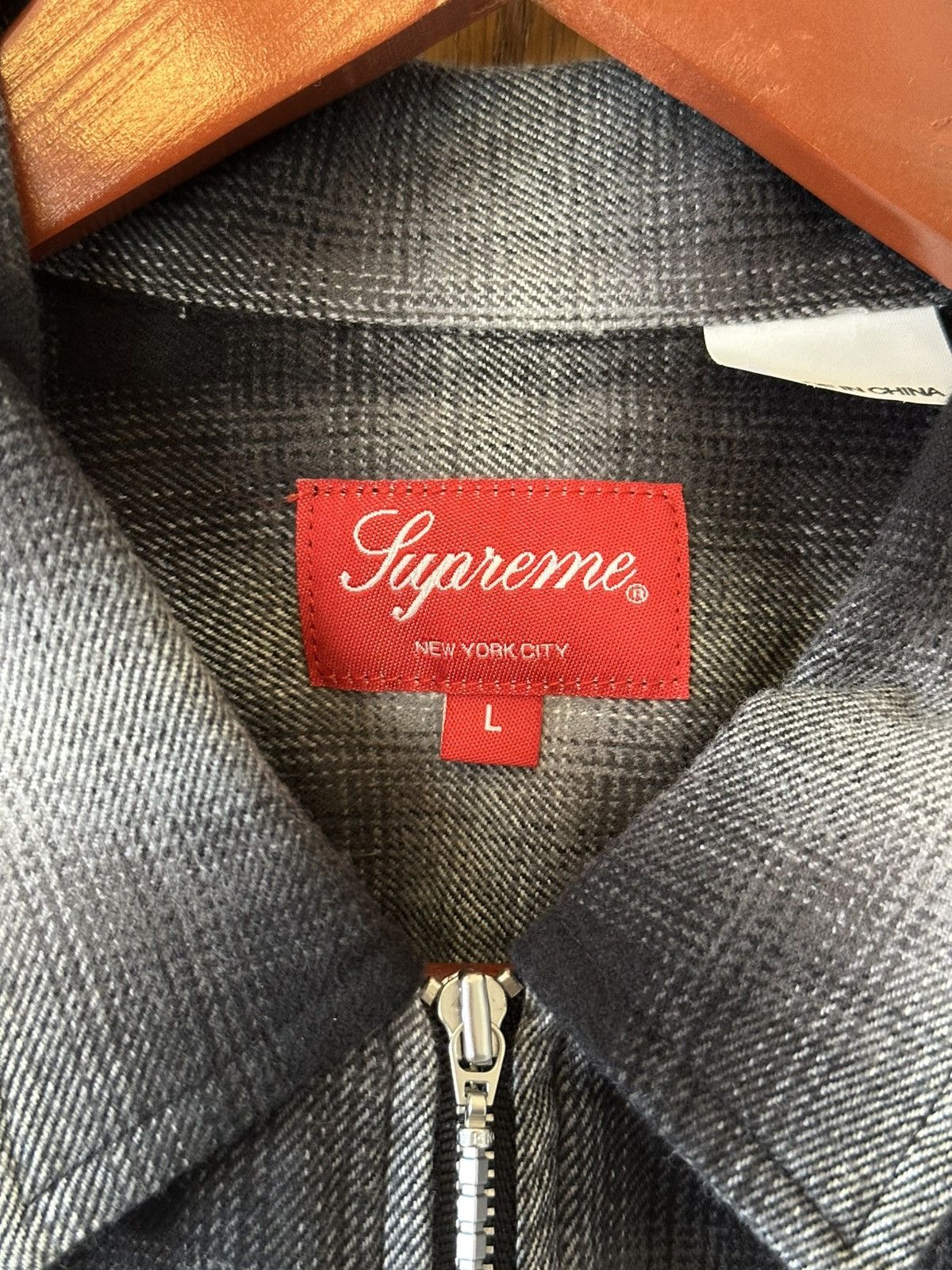 Supreme Supreme Shadow Flannel Size US L / EU 52-54 / 3 - 3 Thumbnail