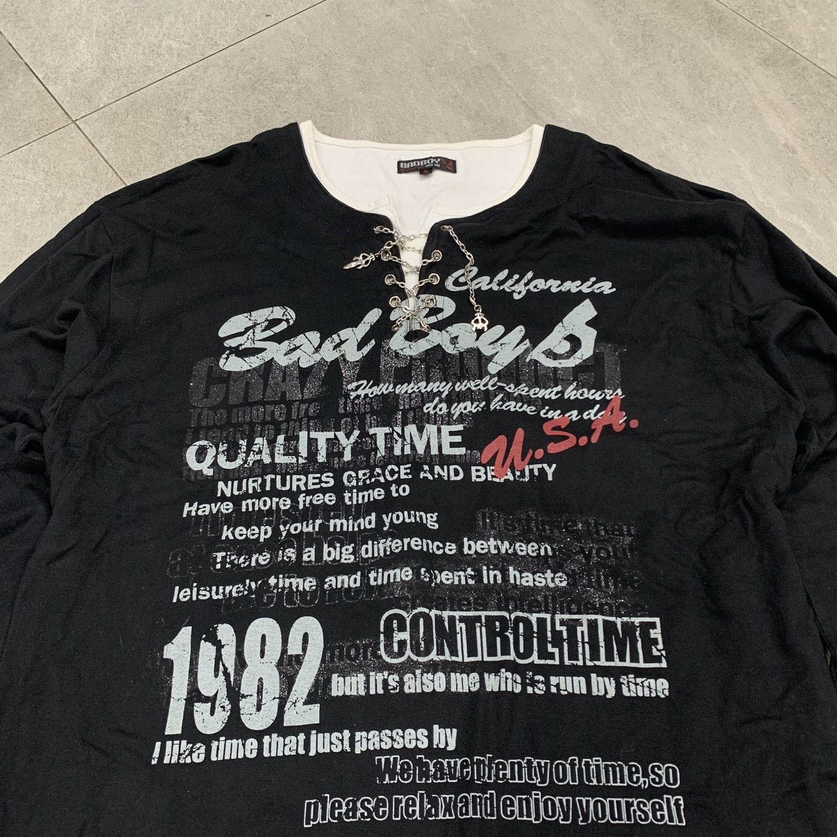 Japanese Brand Vintage Badboy Longsleeve Size US XL / EU 56 / 4 - 4 Thumbnail