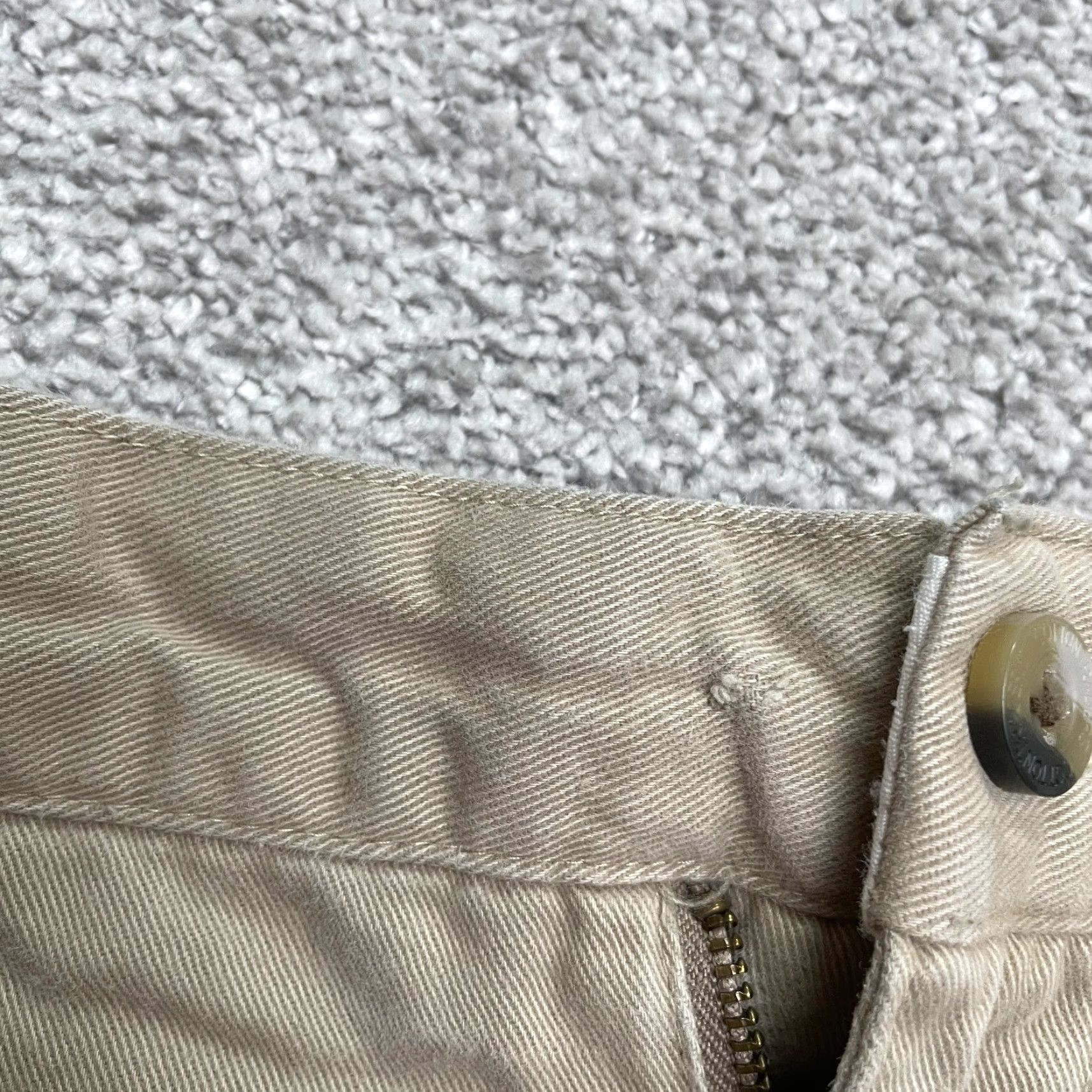 Cotton Traders Cotton Traders Mens Khaki Chino Pants 36 Regular Straight Leg Brown Beige Workwear Casual Outdoor Trousers Size US 36 / EU 52 - 5 Thumbnail