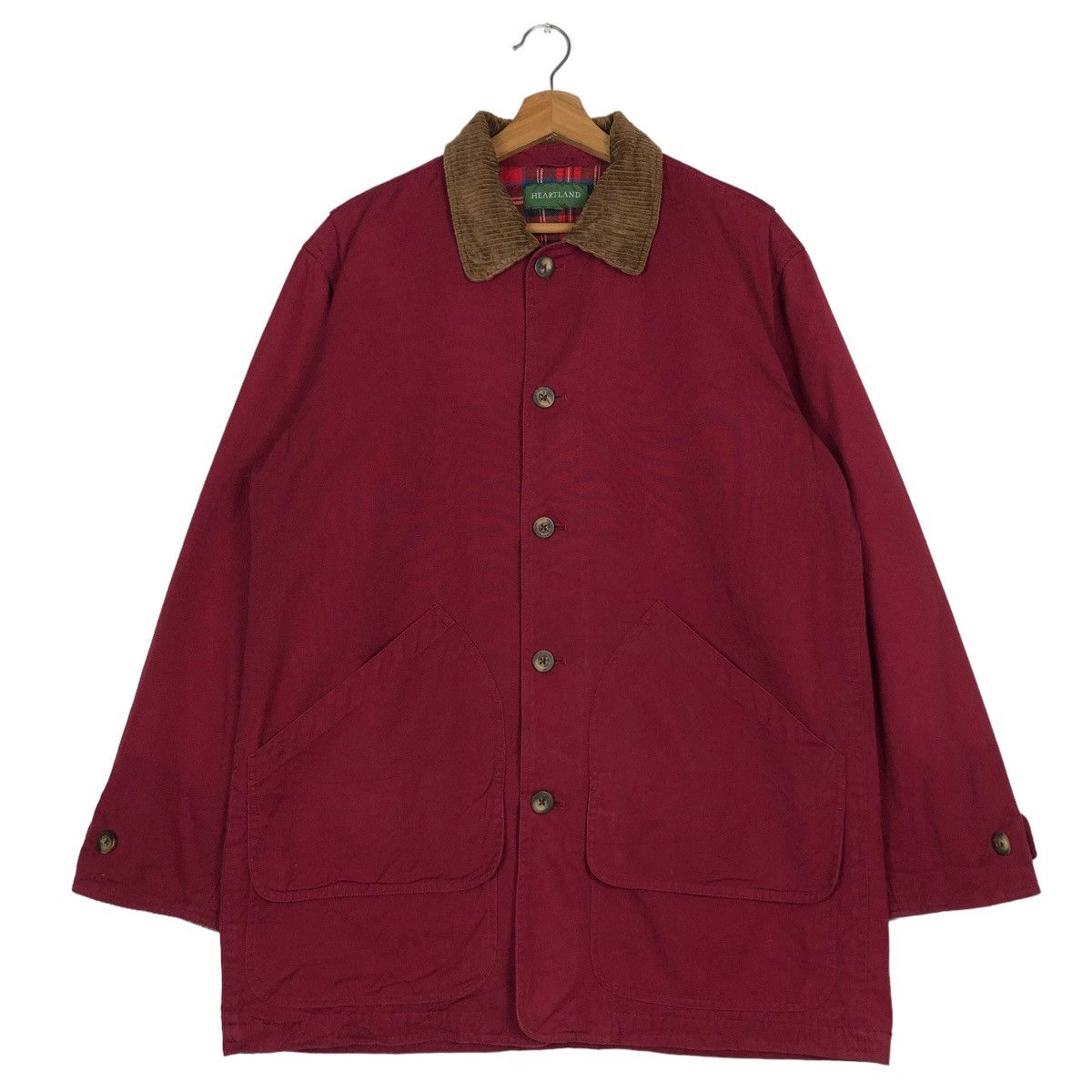 Japanese Brand 🔥Vtg Chore Duck Canvas Work Jacket Heartland Japan Blanket Size US M / EU 48-50 / 2 - 1 Thumbnail