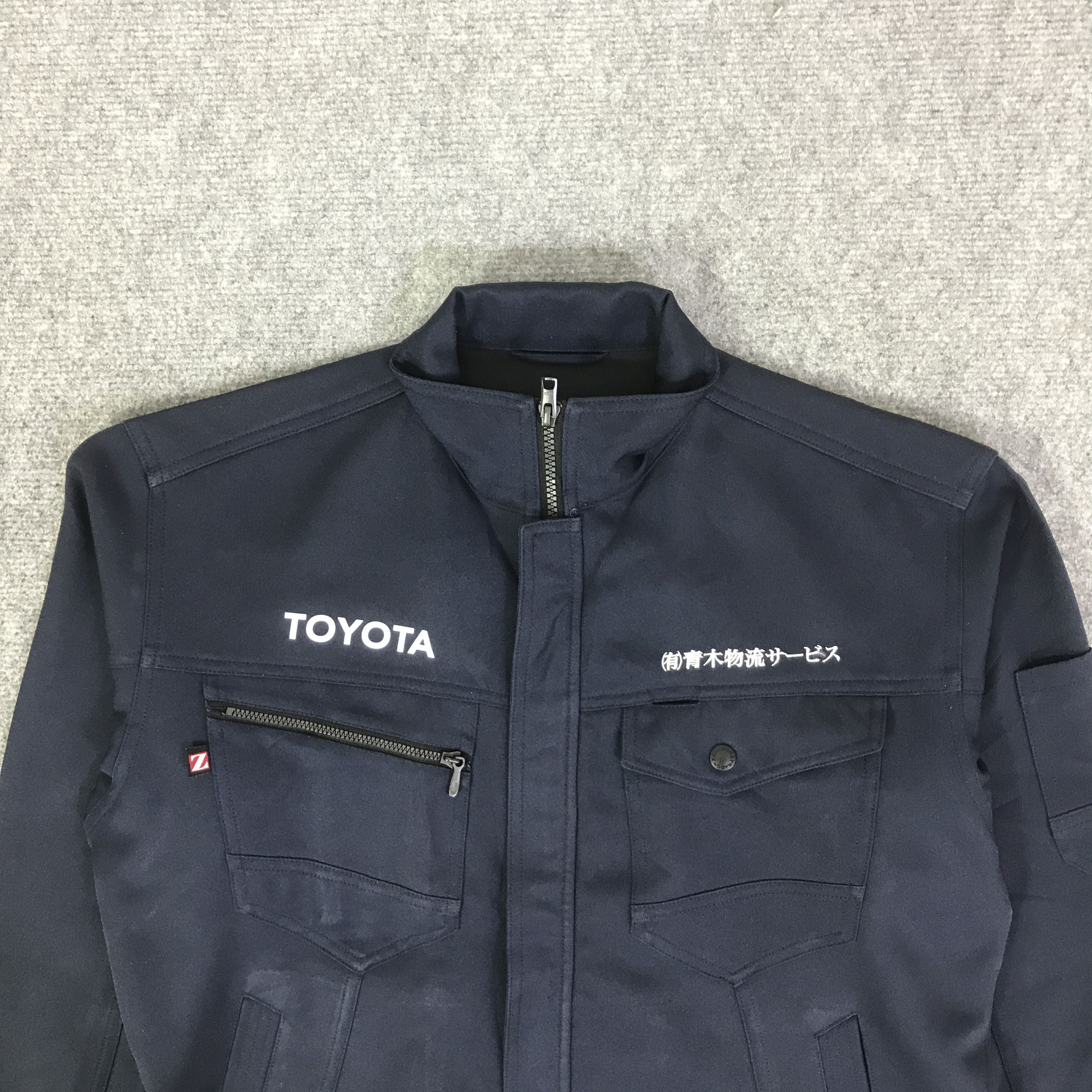 Japanese Brand TOYOTA RACING WORK CUSTOM UNIFORM JACKET K115B4 Size US M / EU 48-50 / 2 - 3 Thumbnail