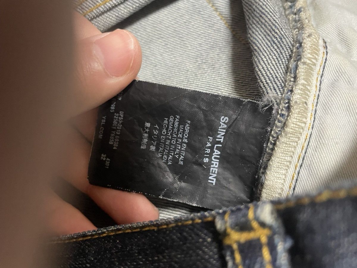 Saint Laurent Paris 13fw Saint Laurent Hedi Slimane D02 Jeans Size US 32 / EU 48 - 8 Thumbnail