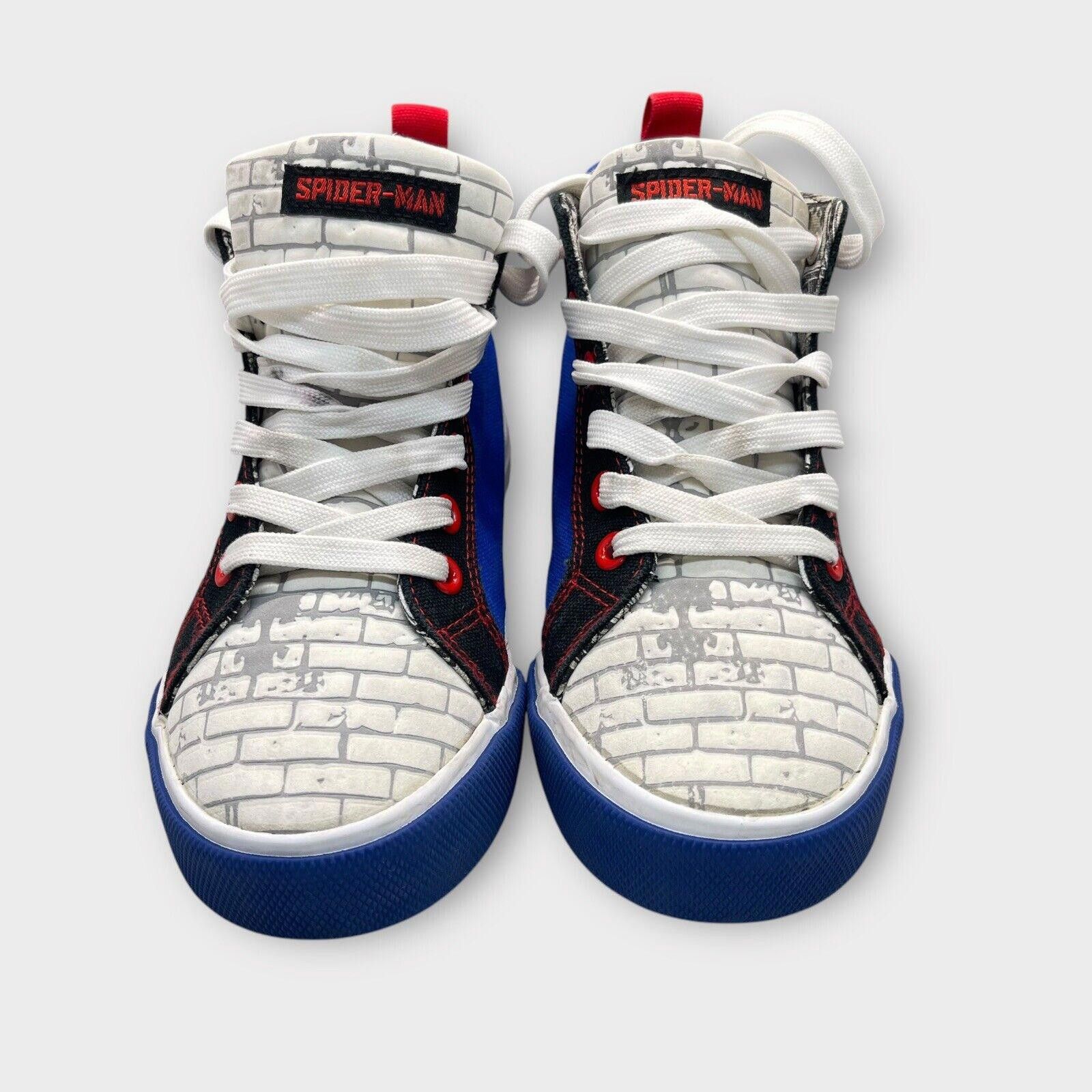 Designer Ground Up Marvel Spider-Man high top sneaker Size 3 Size US 5 / EU 37 - 3 Thumbnail
