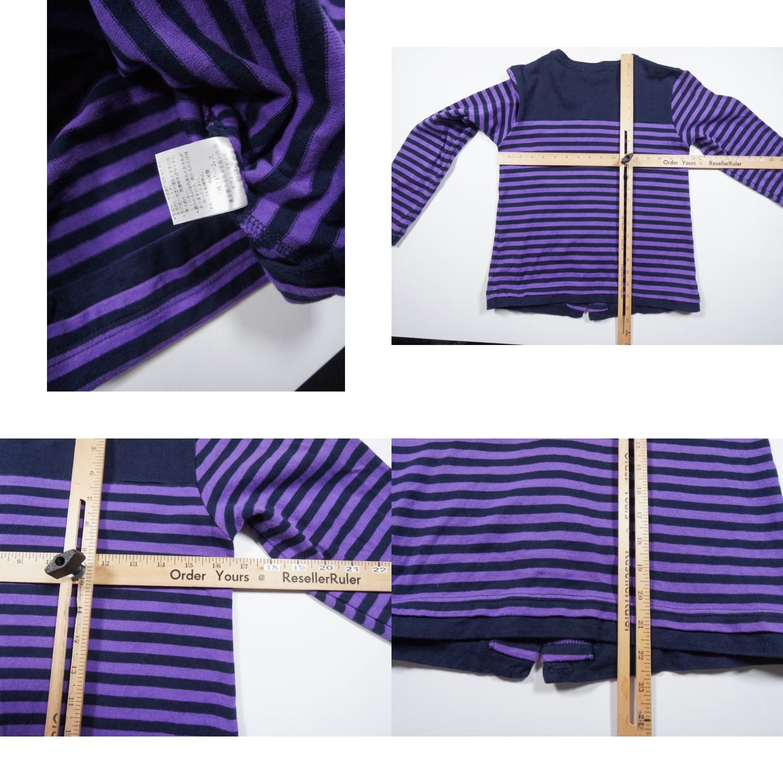 Vintage VINTAGE Beams Womens Cardigan Sweater Casual Light Purple Knitted 90s Ladies Small Size S / US 4 / IT 40 - 8 Thumbnail
