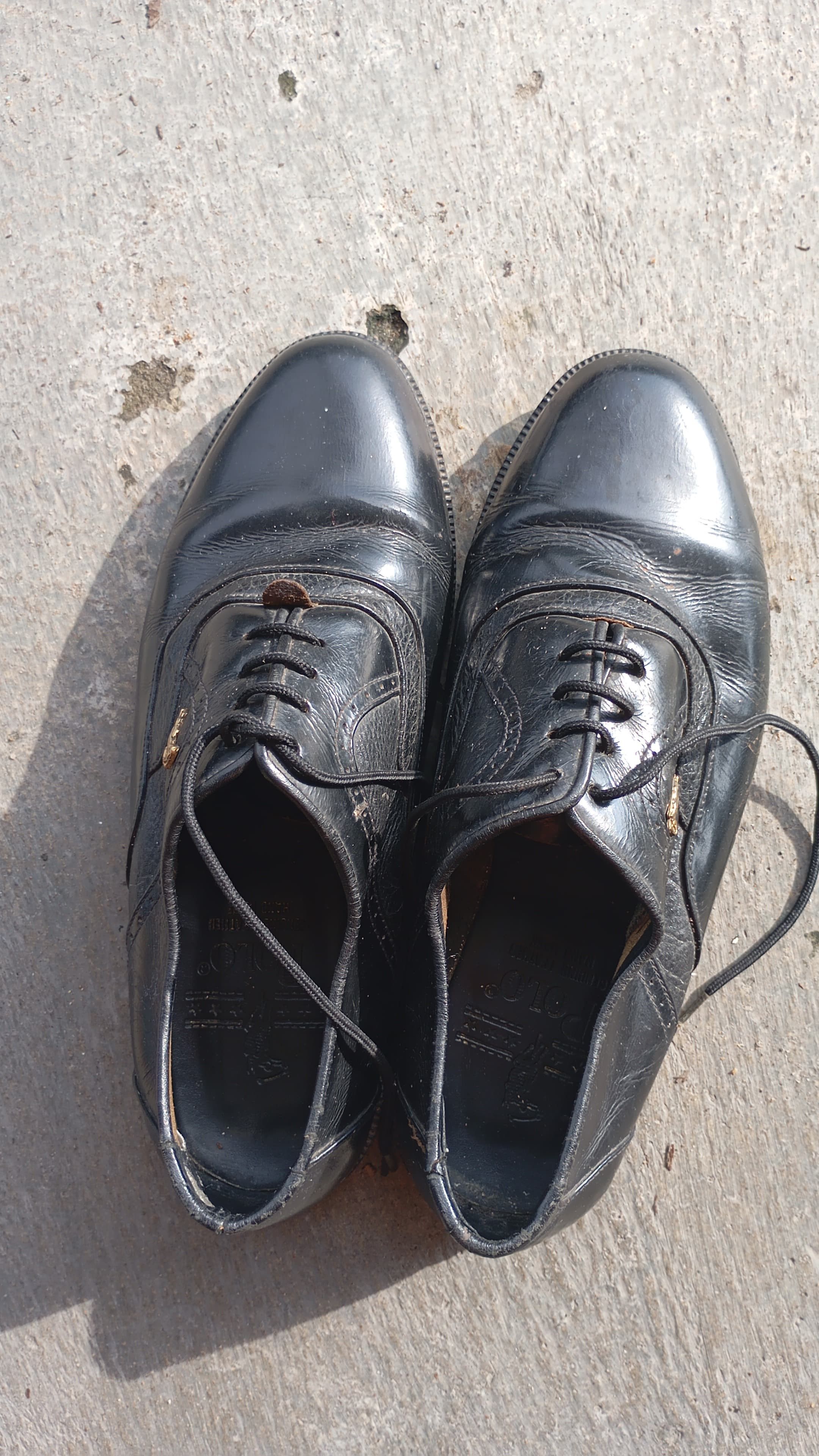 Genuine Leather polo genuine leather handmade Size US 7 / EU 40 - 1 Thumbnail