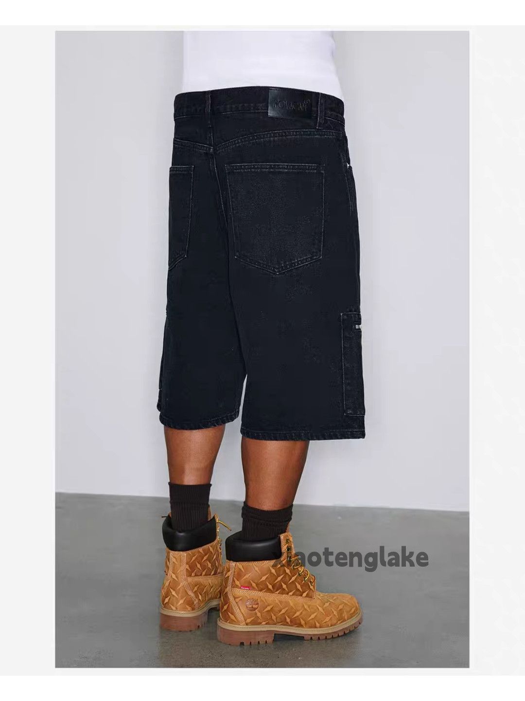 Jean × Vintage Zipper utility skate hiphop loose baggy cargo shorts Size US 32 / EU 48 - 9 Thumbnail