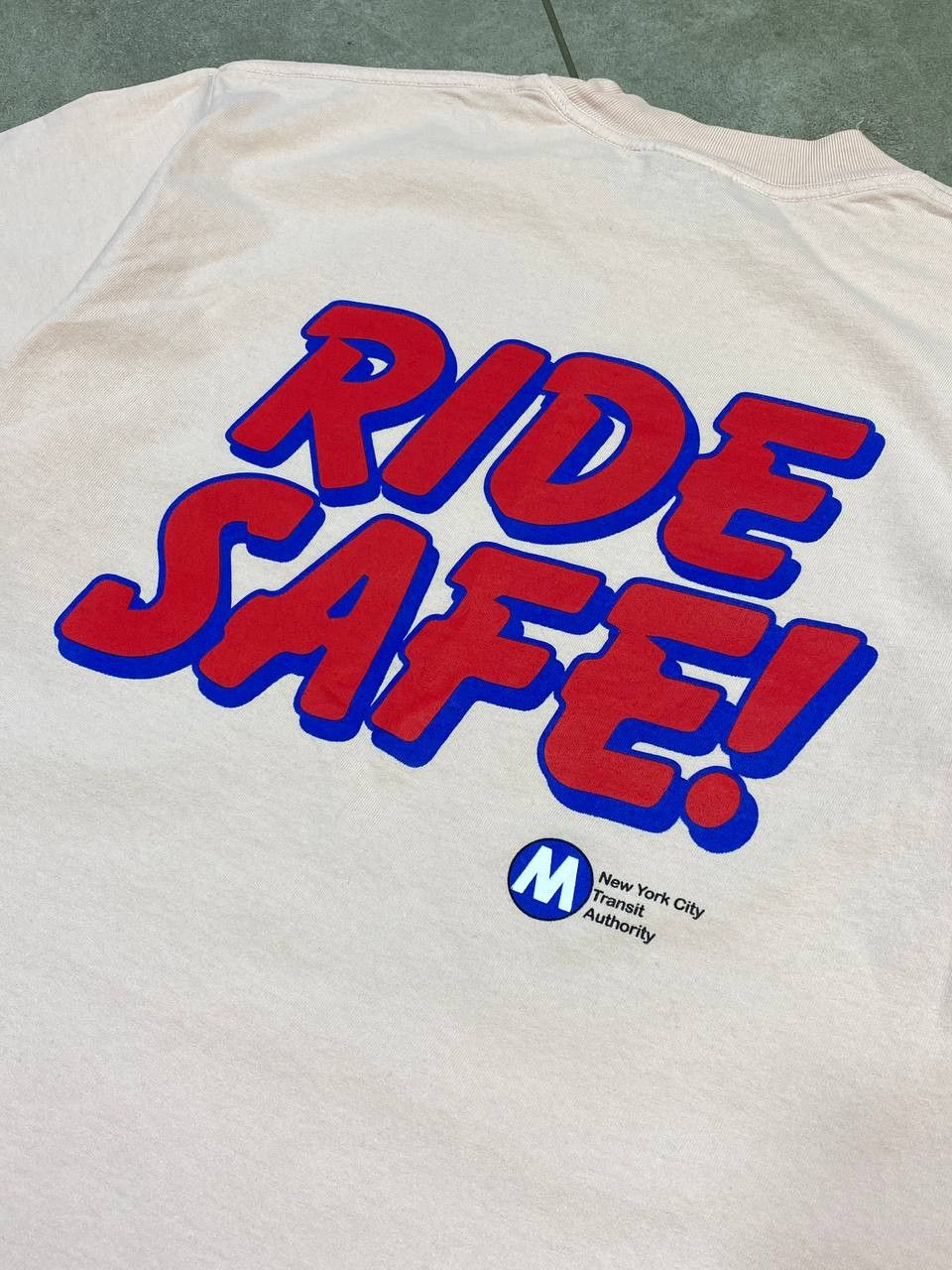 Only NY Only NY RIDE SAFE! New York Transit Authority T-Shirt Size US S / EU 44-46 / 1 - 7 Thumbnail