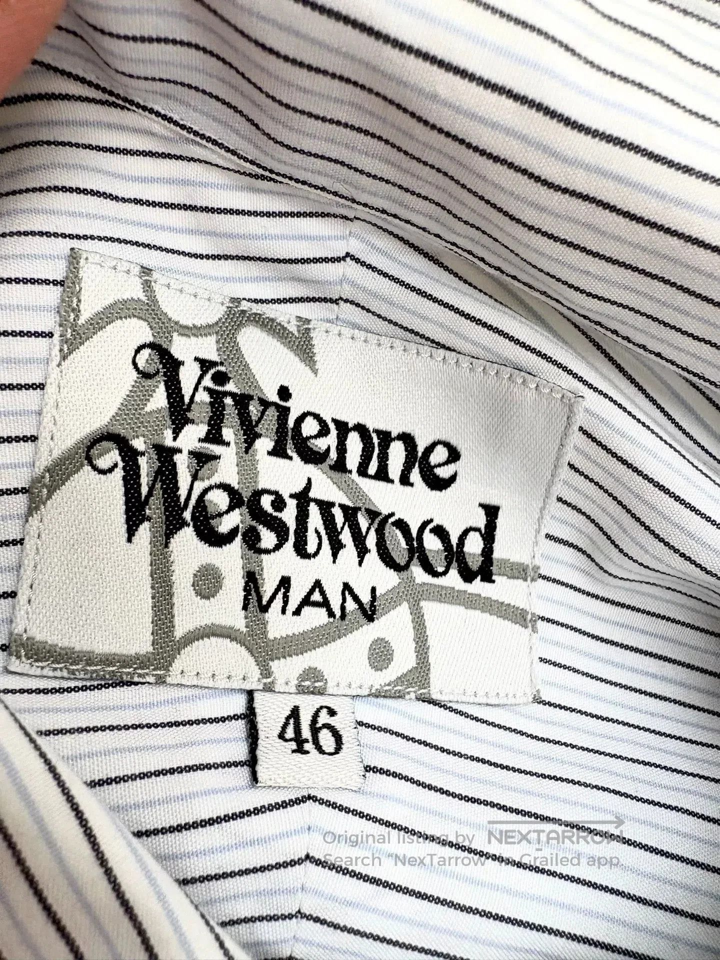 Vivienne Westwood vivienne westwood white striped shirt. Size XL / US 12-14 / IT 48-50 - 5 Thumbnail