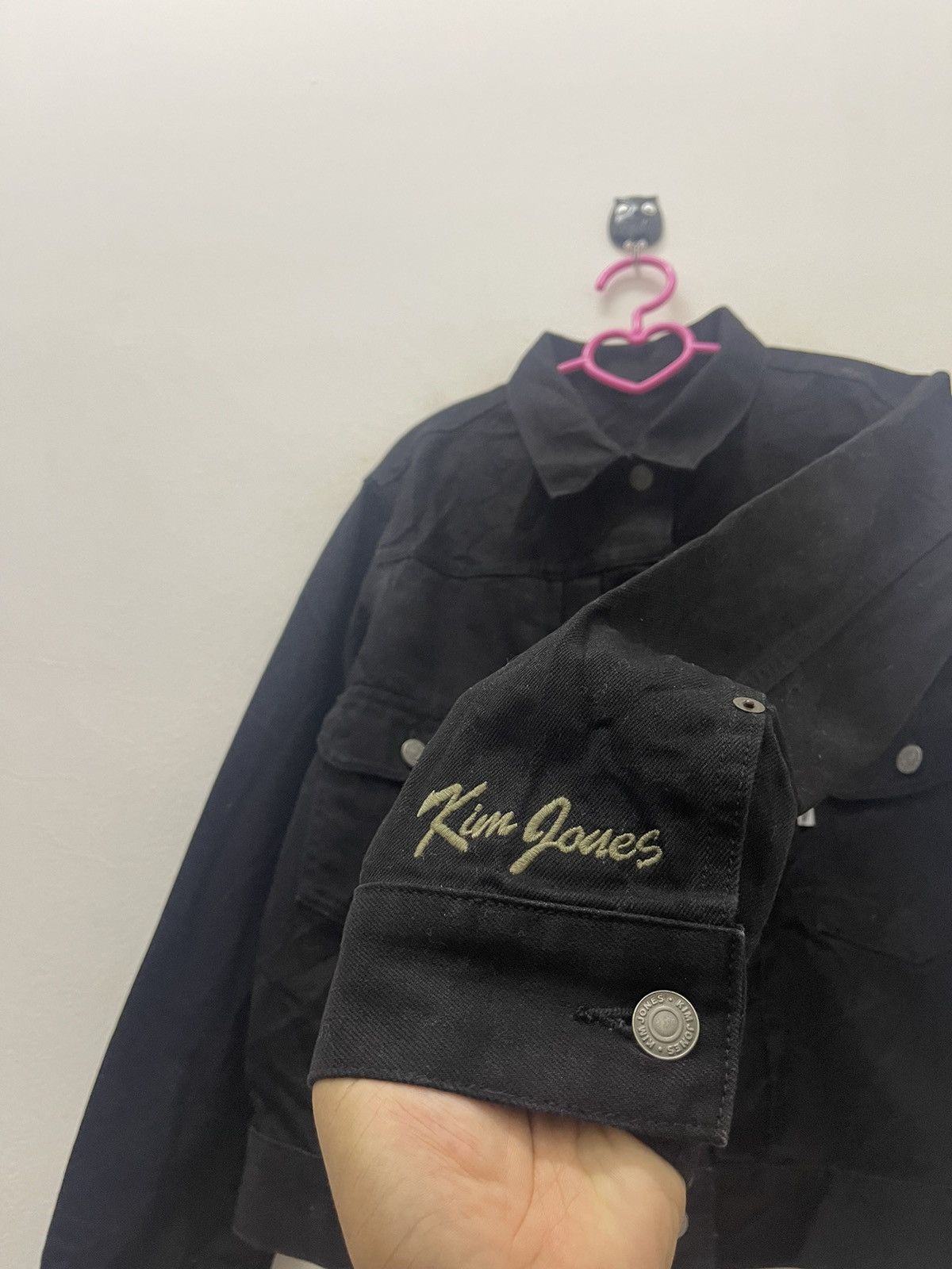 GU × Kim Jones Rare KIM JONES X GU SS18 SS02 Embroidered Denim Jacket Size US L / EU 52-54 / 3 - 5 Thumbnail