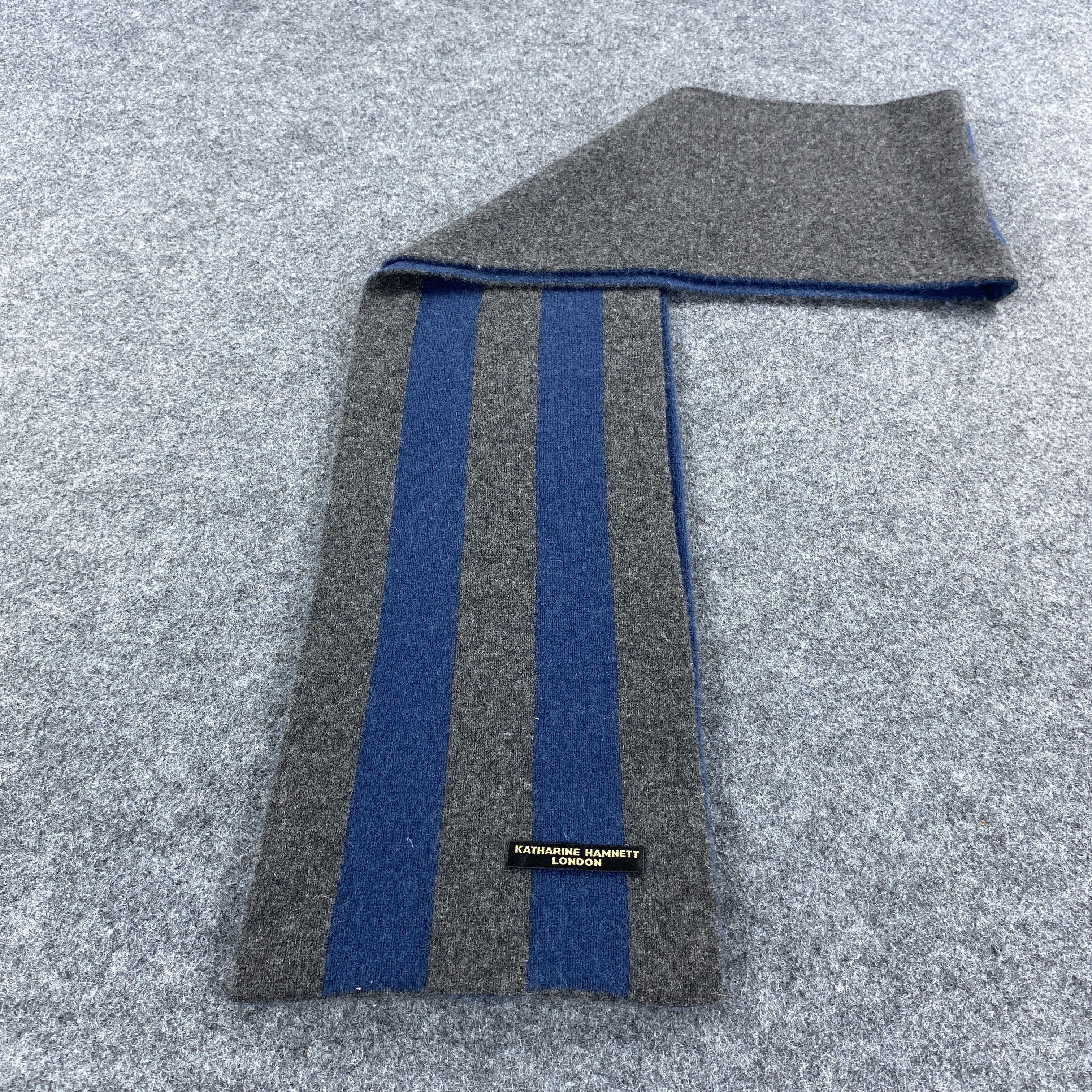 Katharine Hamnett London × Vintage Katharine Hamnett London Scarf # Muffler # Neckwear # D415 Size ONE SIZE - 5 Thumbnail