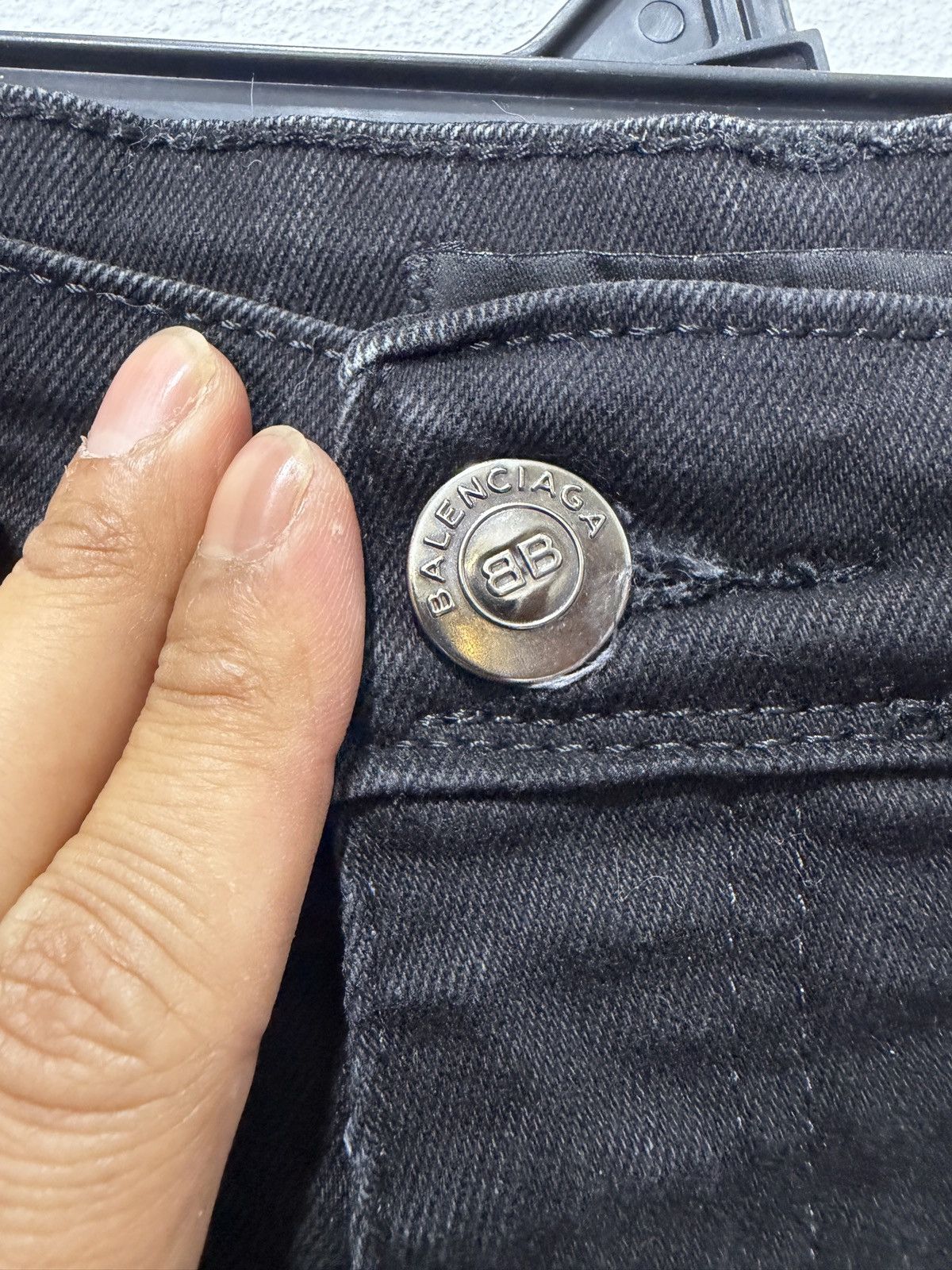 Balenciaga Balenciaga Black Jean Denim Size US 32 / EU 48 - 7 Thumbnail