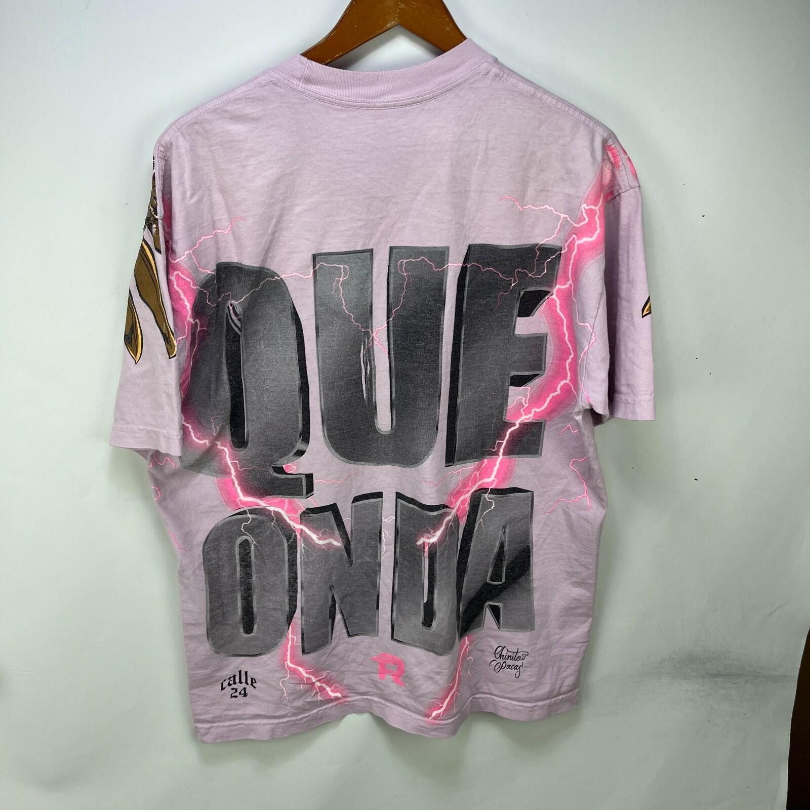 Vintage Street Mob Que Onda Thunder Eagle T Shirt Fuerza Regida L Size US L / EU 52-54 / 3 - 3 Thumbnail
