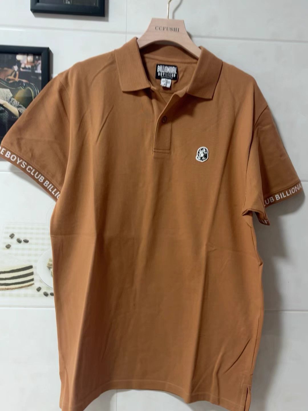 Billionaire Boys Club BBC ICECREAM Rubber Logo Astronaut Short Sleeve Polo Shirt Size US L / EU 52-54 / 3 - 1 Thumbnail