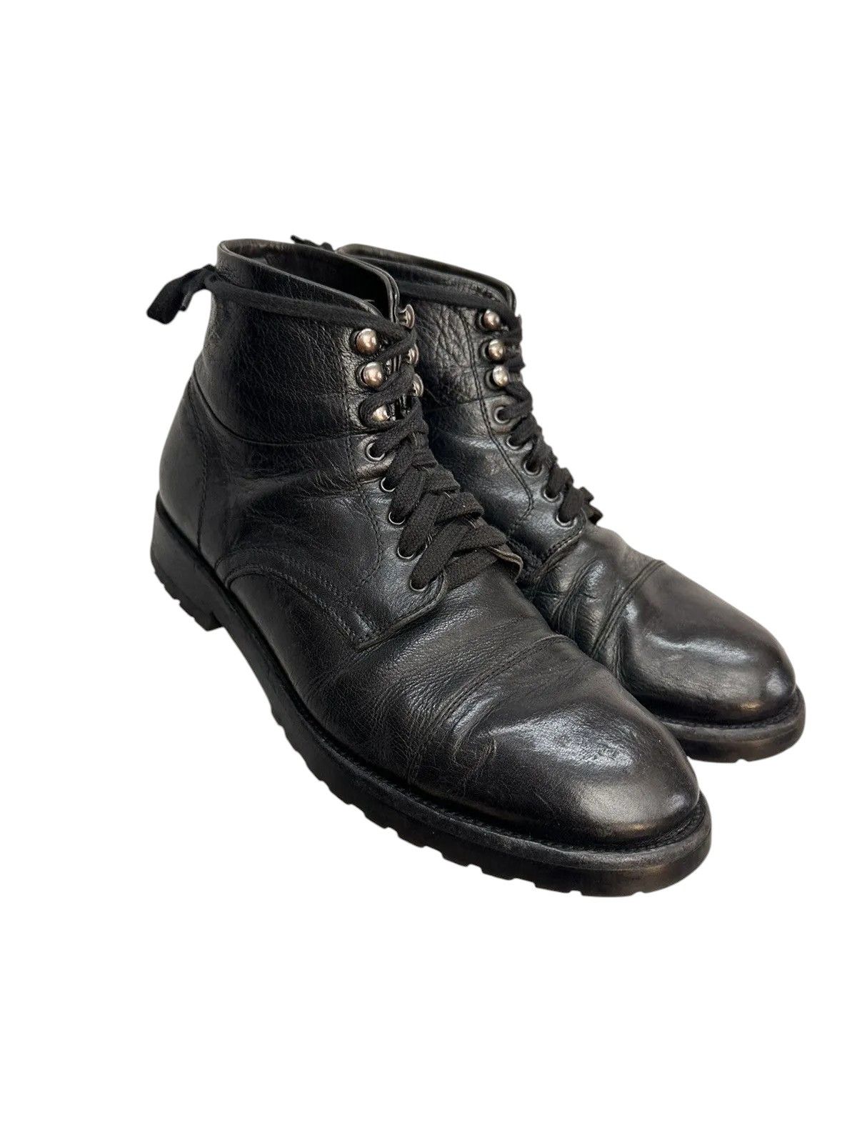 Vintage Leather AS 98 STYLE AVANT-GARDE Boots BROGUE Guidi Size US 8 / EU 41 - 1 Thumbnail