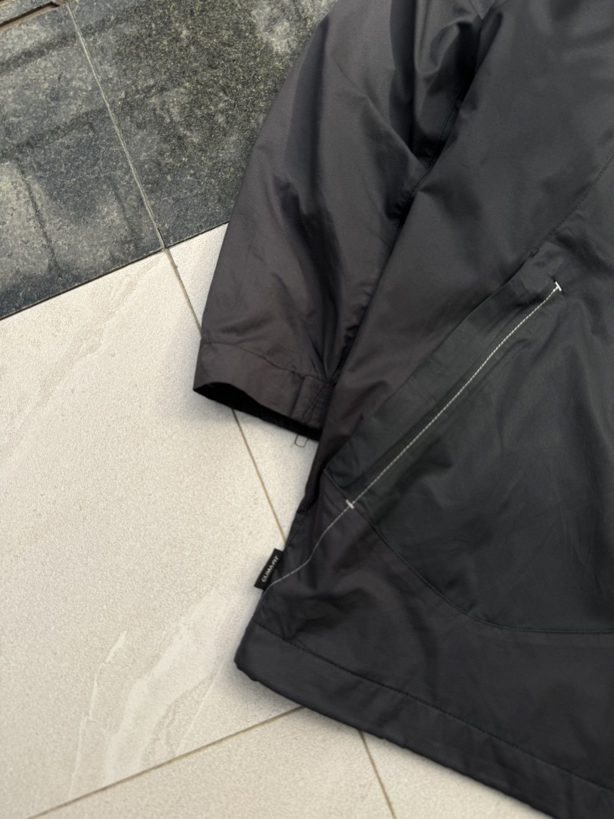 Nike 90’s NIKE RARE SWOOSH LOGO Y2K VINTAGE ZIP NYLON JACKET Size US L / EU 52-54 / 3 - 6 Thumbnail