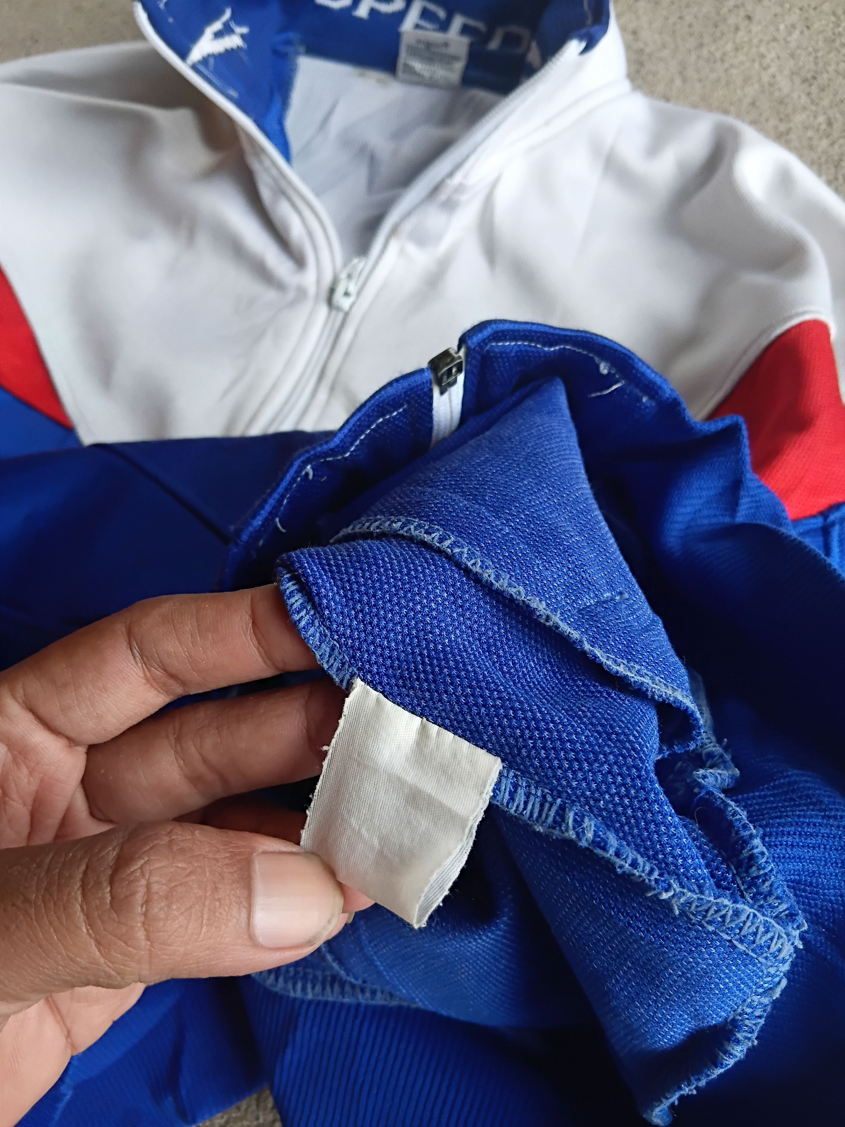 Speedo vintage 90s spedo track top jacket Size US L / EU 52-54 / 3 - 4 Thumbnail