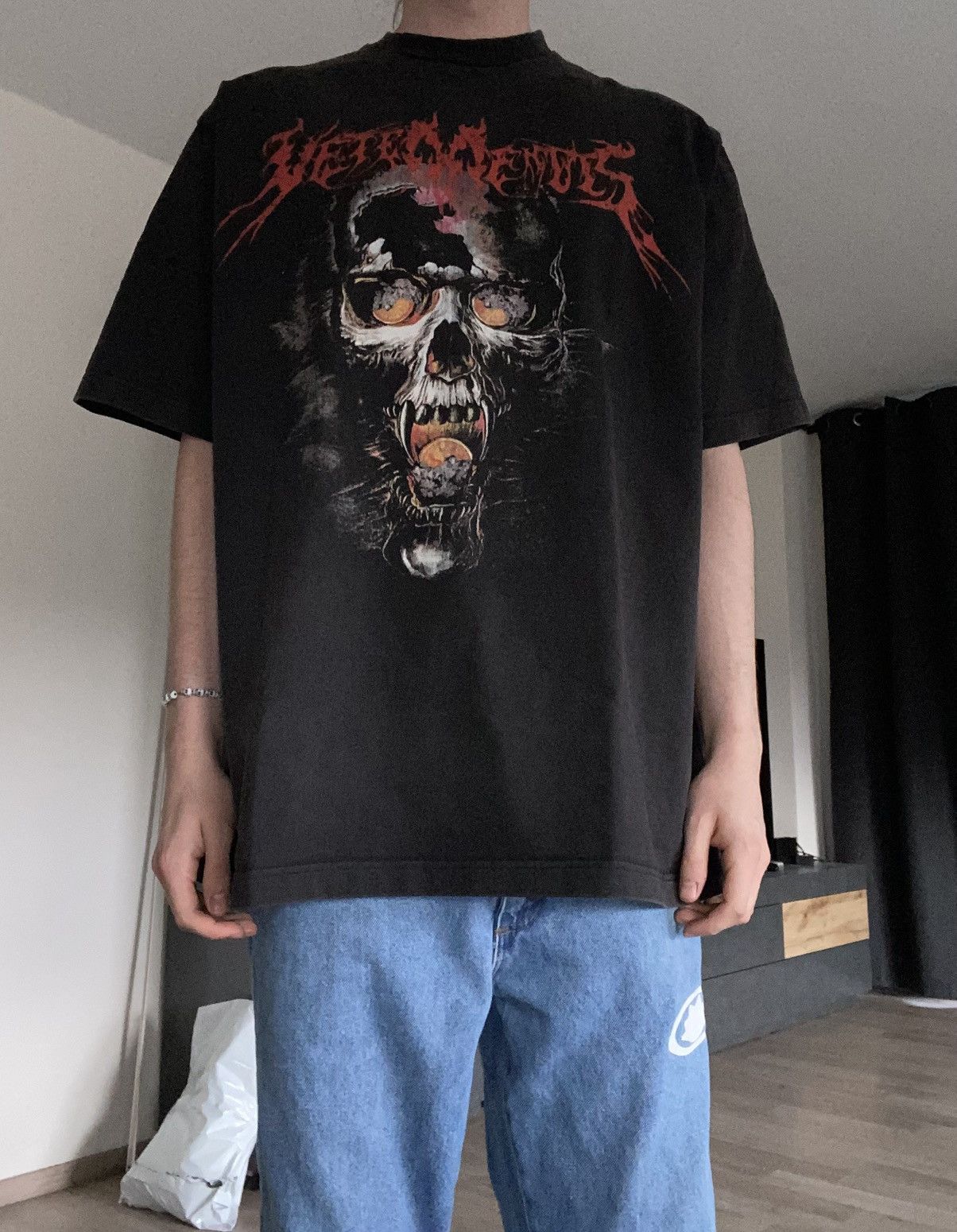 Vetements Vetements Skull Shirt Hiver 2018 (Gates of Ishtar) Size US S / EU 44-46 / 1 - 7 Thumbnail