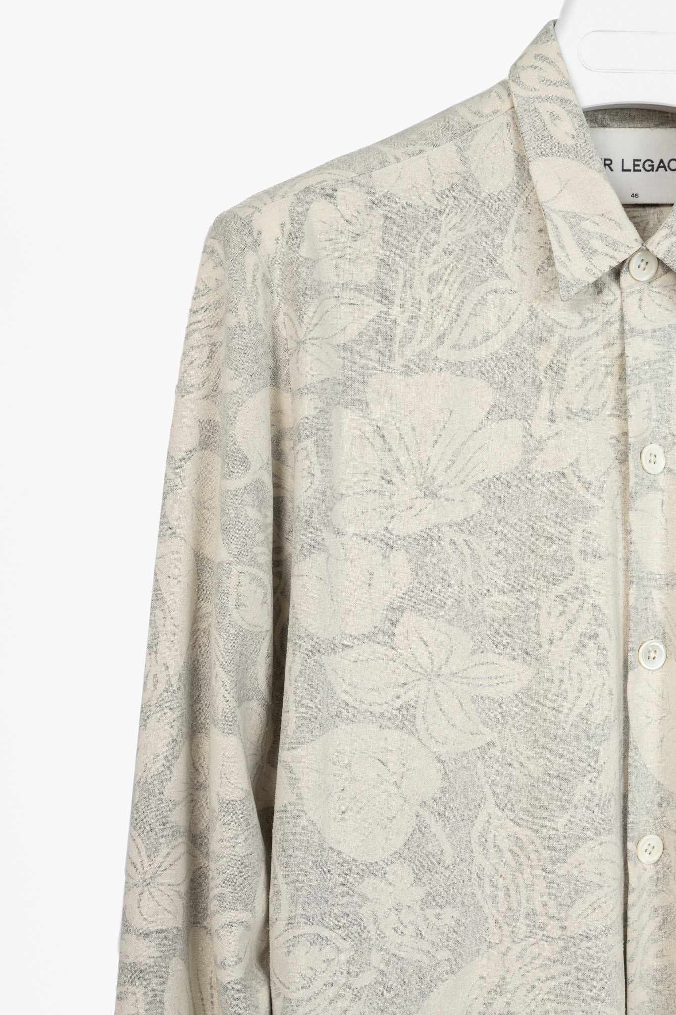 Our Legacy Our Legacy SS15 Six Reversed Fireflowers Silk Buttoned Shirt Size US S / EU 44-46 / 1 - 5 Thumbnail