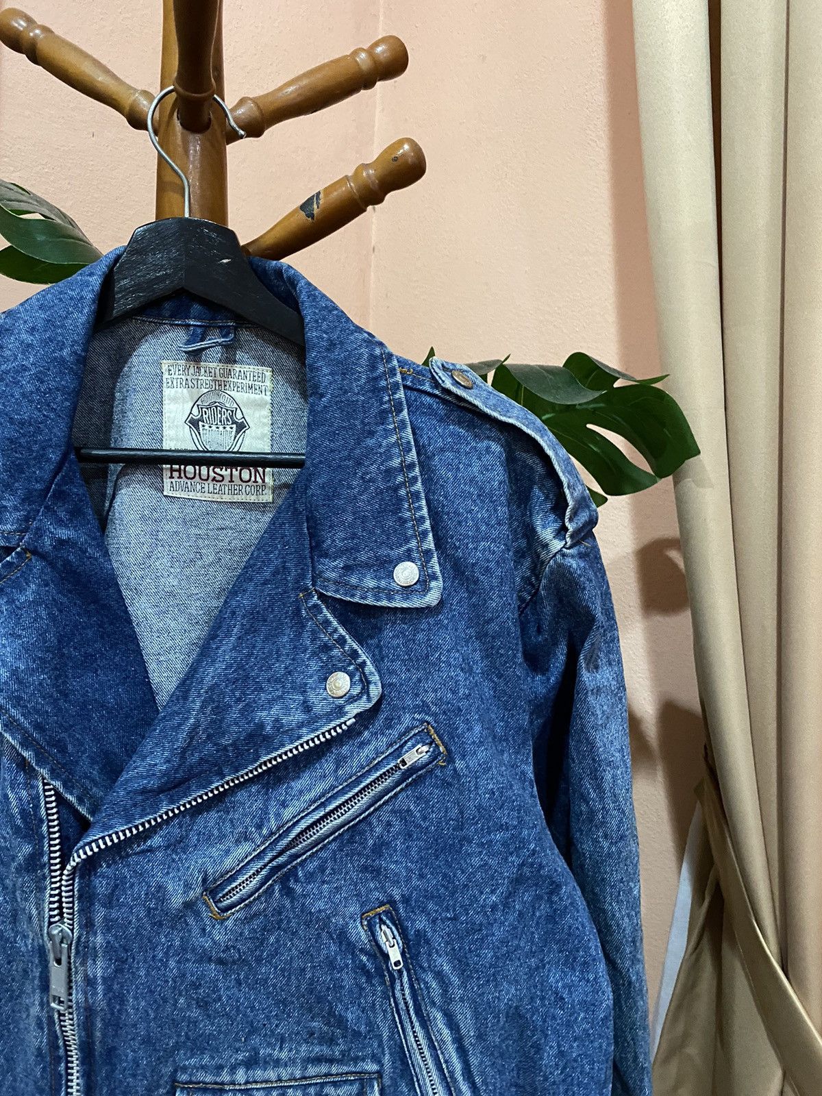 Vintage Houston Denim Riders Legend Jacket: Vintage Style for Men Size US L / EU 52-54 / 3 - 7 Thumbnail