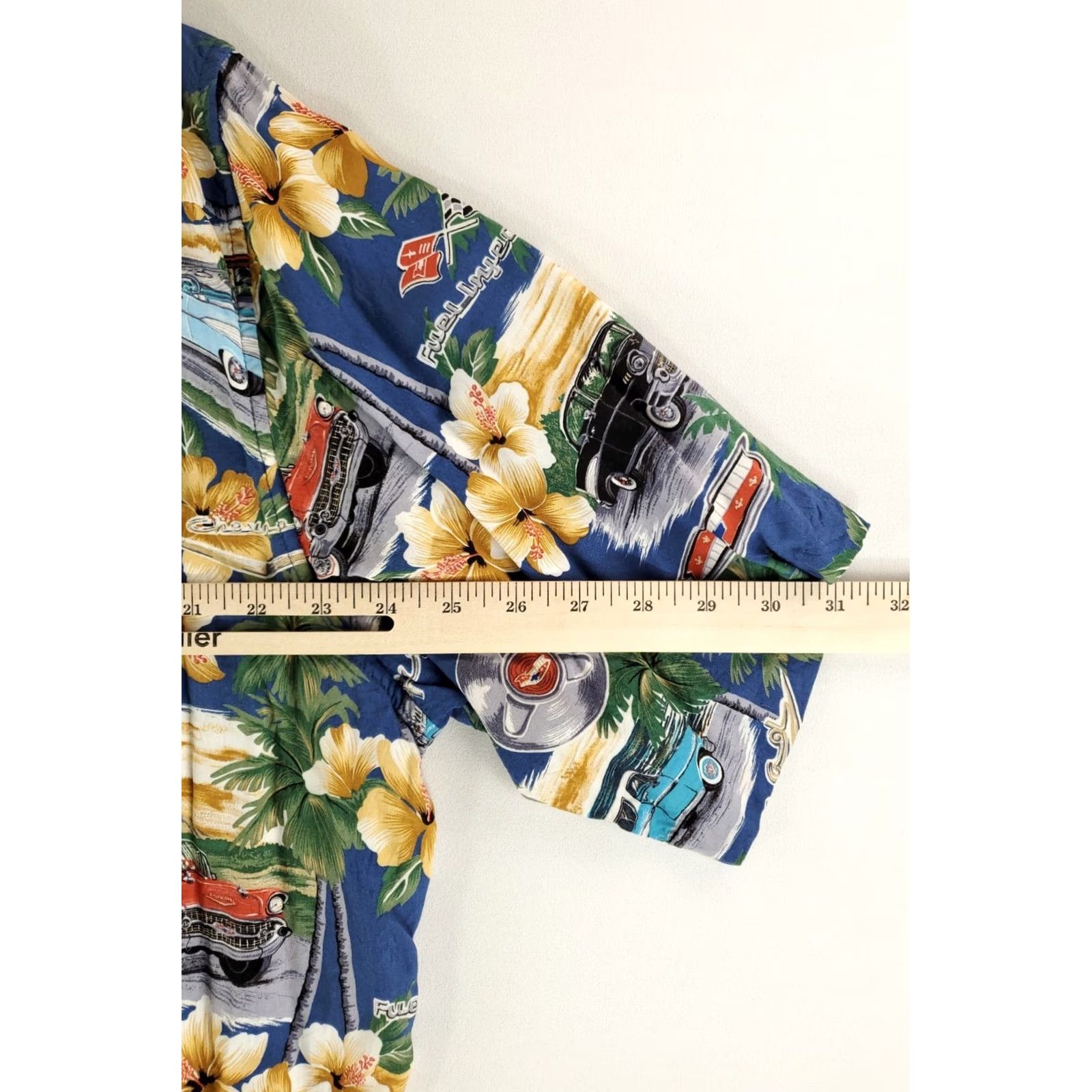 Reyn Spooner Reyn Spooner American Classics Chevrolet Hawaiian Shirt Mens XXL Multicolor Short Sleeve Men 2XL Size US XXL / EU 58 / 5 - 4 Thumbnail