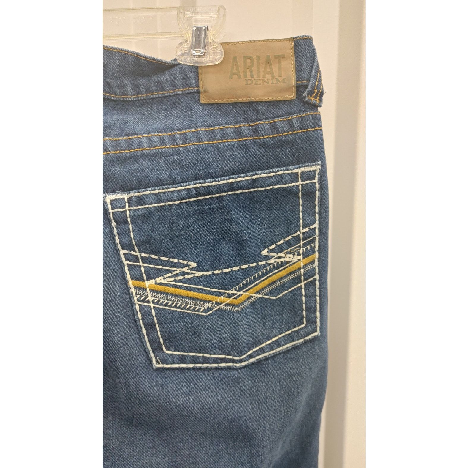 Ariat Ariat M5 Slim Straight Jeans Mens 34x32 Splatter Size US 34 / EU 50 - 6 Thumbnail