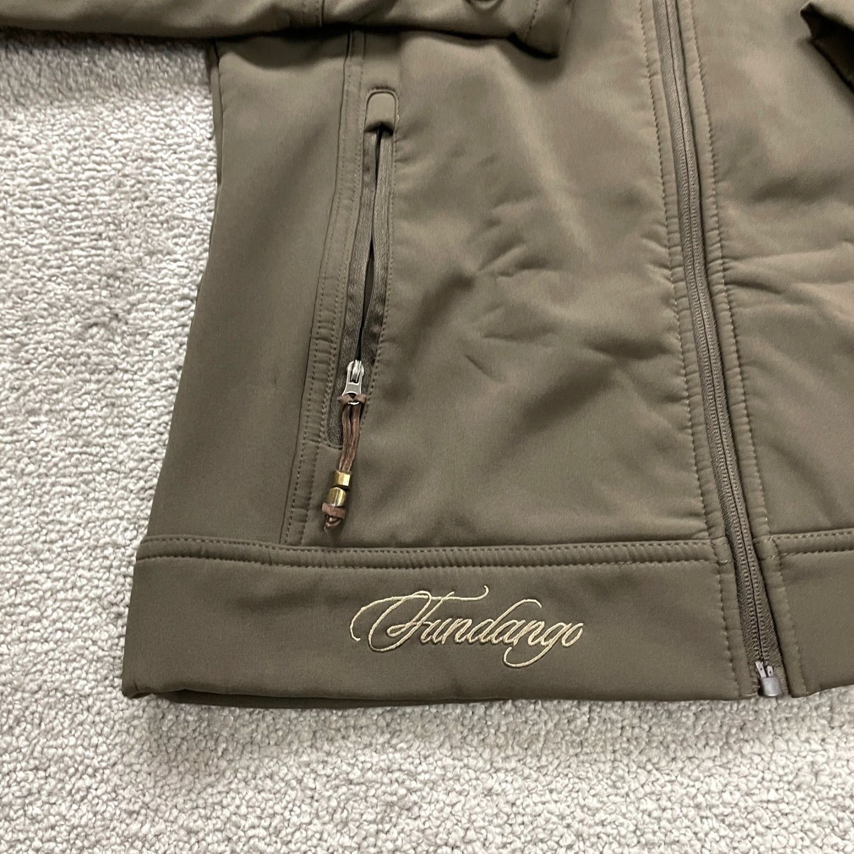Vintage Fundango Active Jacket Womens S Brown Full Zip Pocket Outdoor Size S / US 4 / IT 40 - 4 Thumbnail