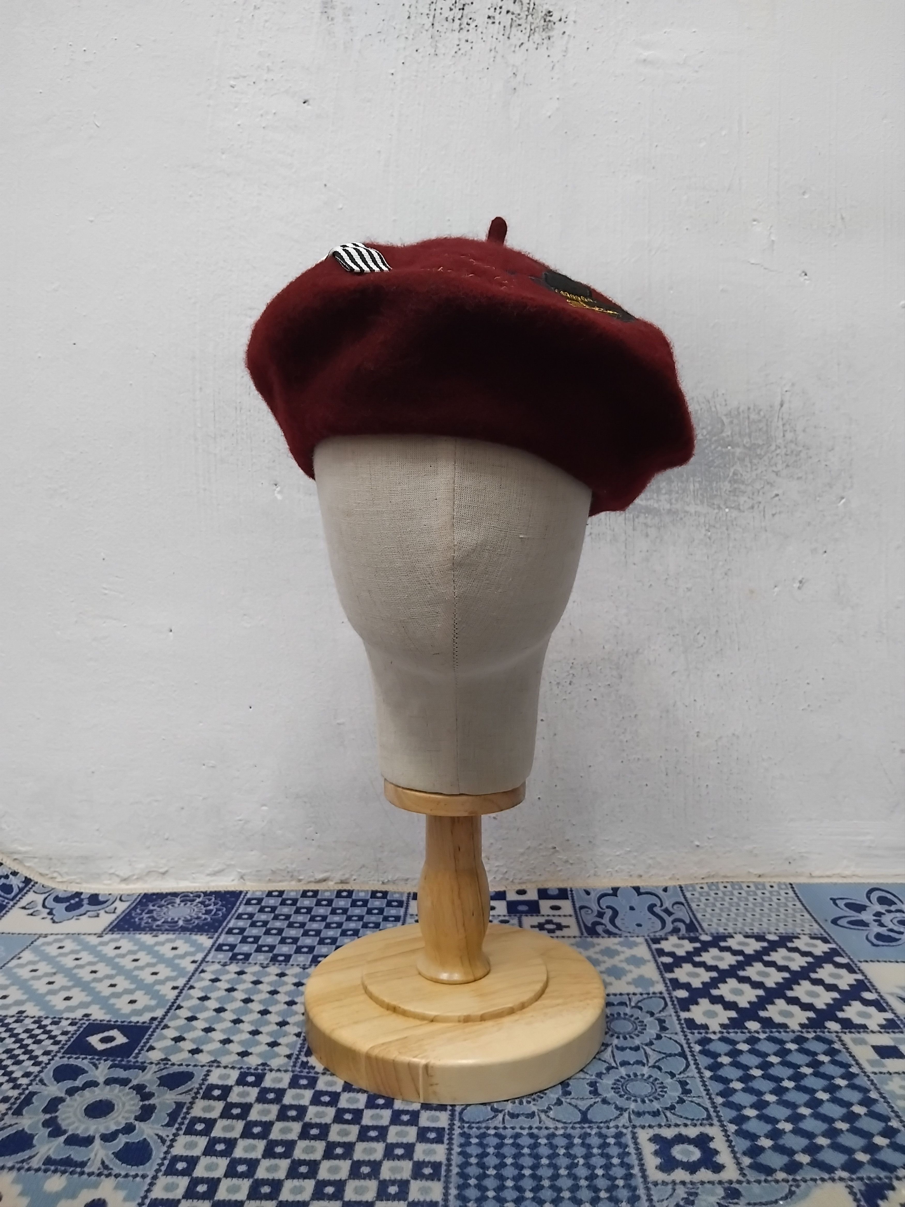 Other 💥Alice in Wonderland by summer burgundy colour Hat Size ONE SIZE - 5 Thumbnail
